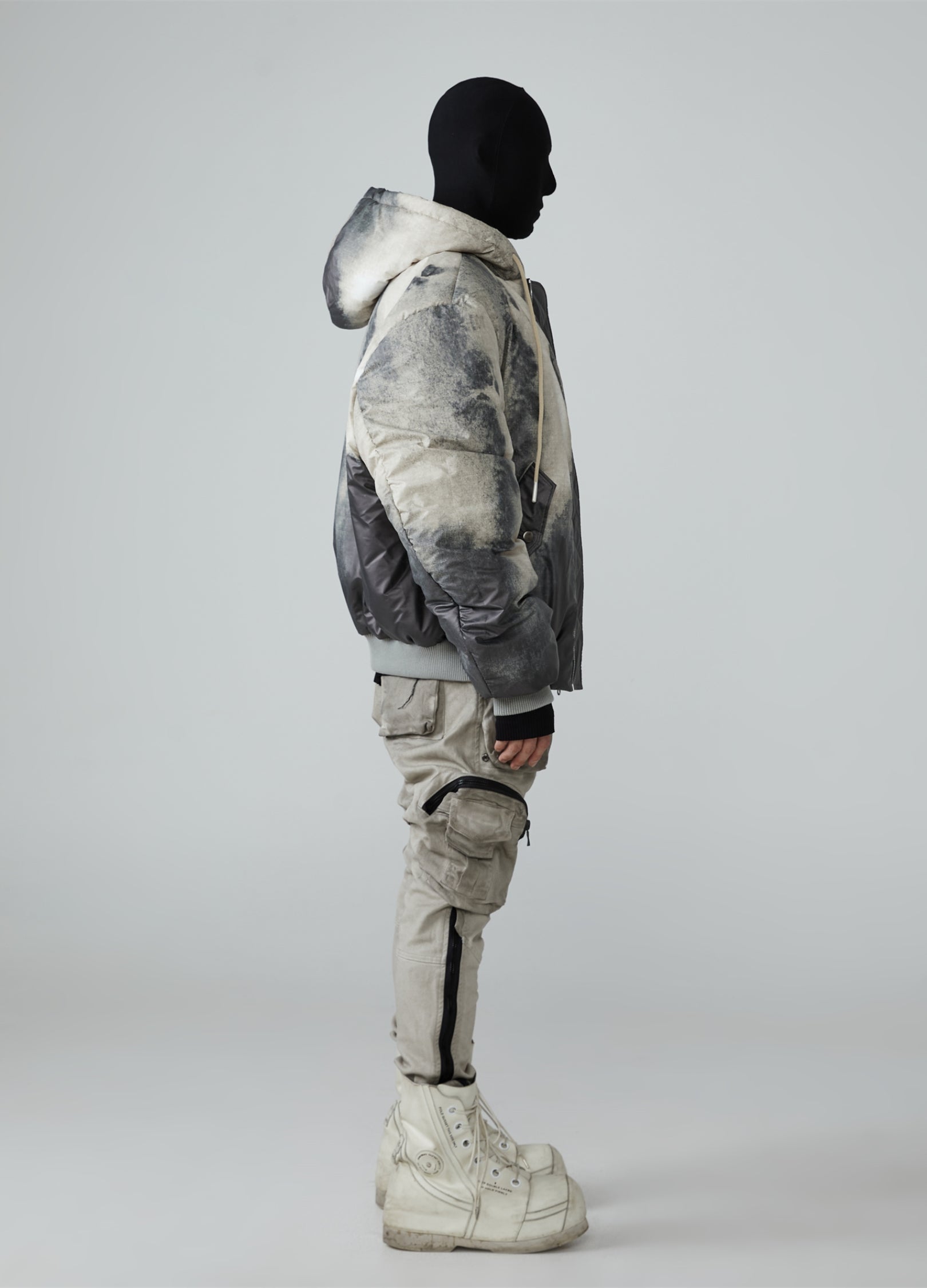 23FW Tie-Dye Silhouette Bread Jacket