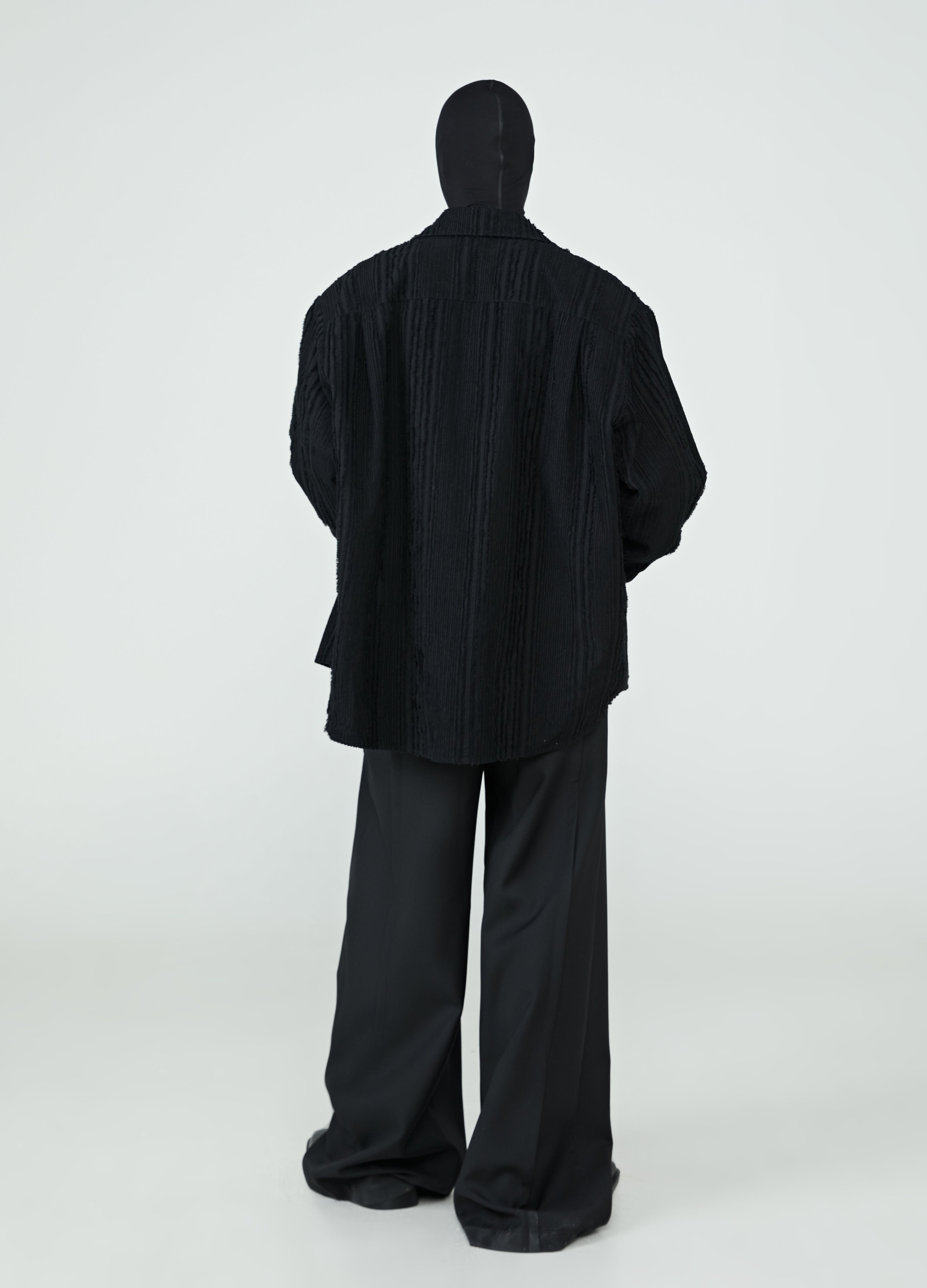 24SS Monochrome Muse Layered Shirt