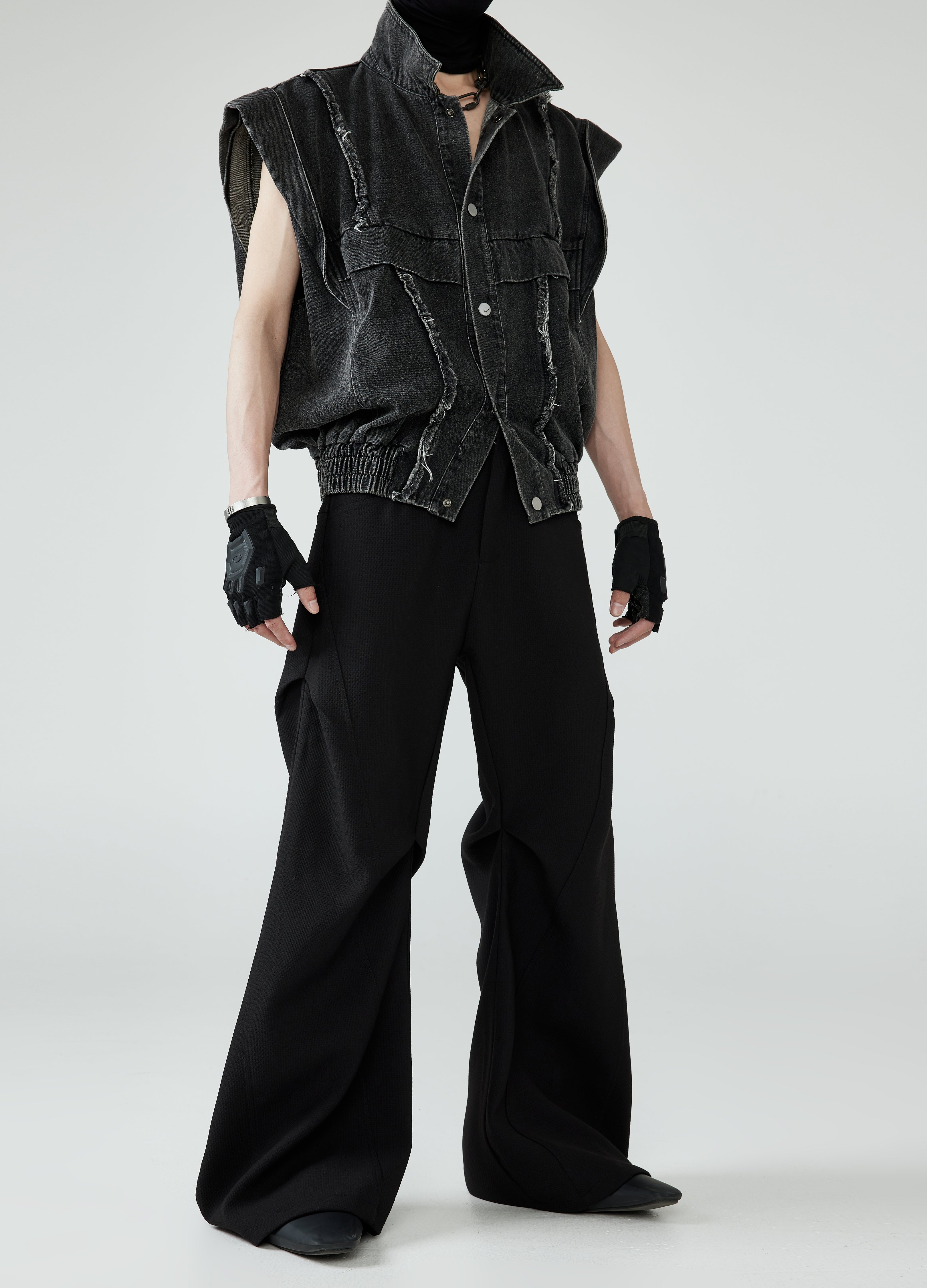 24SS Pleat Floor Pants
