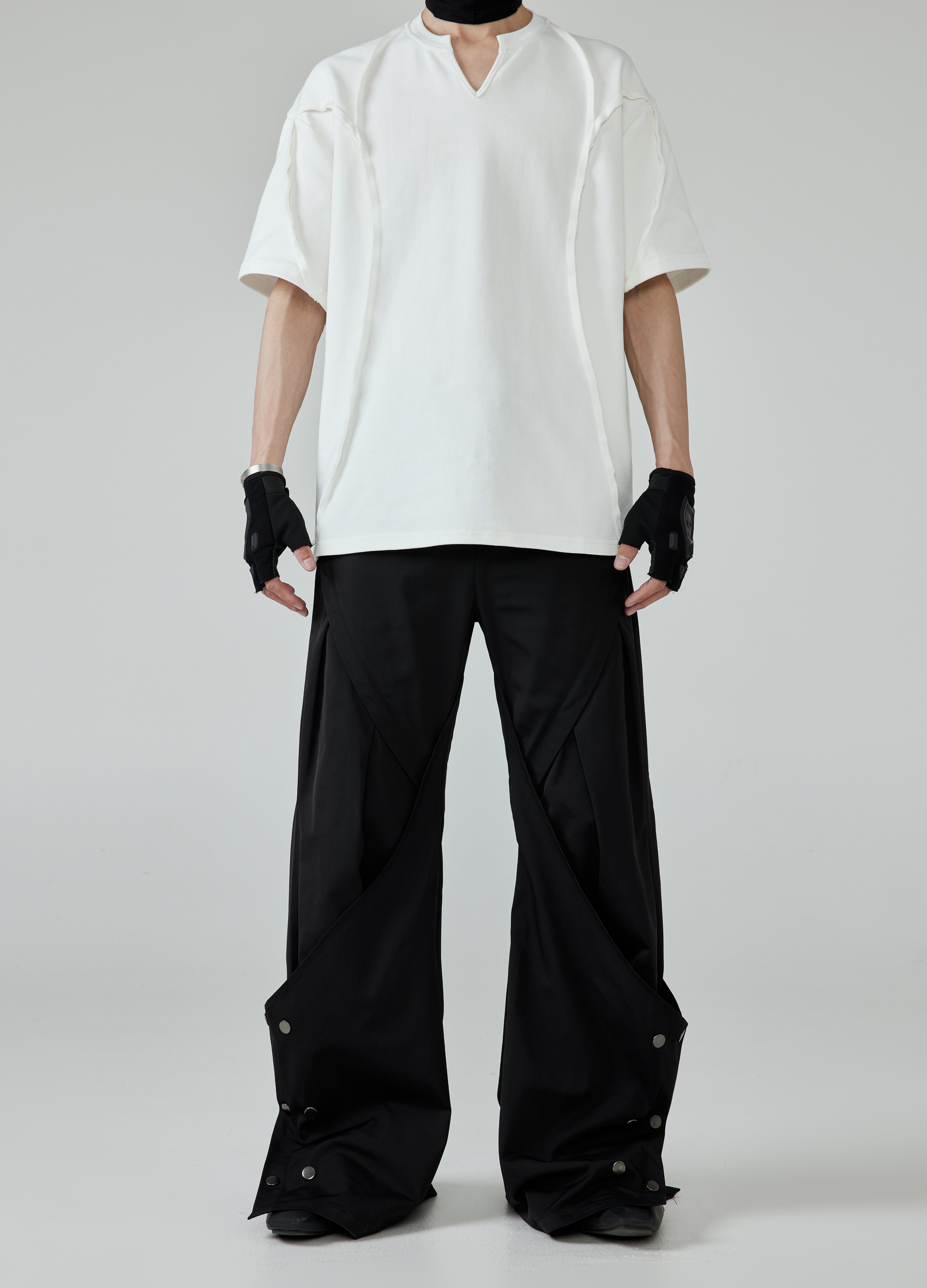 24SS Transformable Pleat Pants