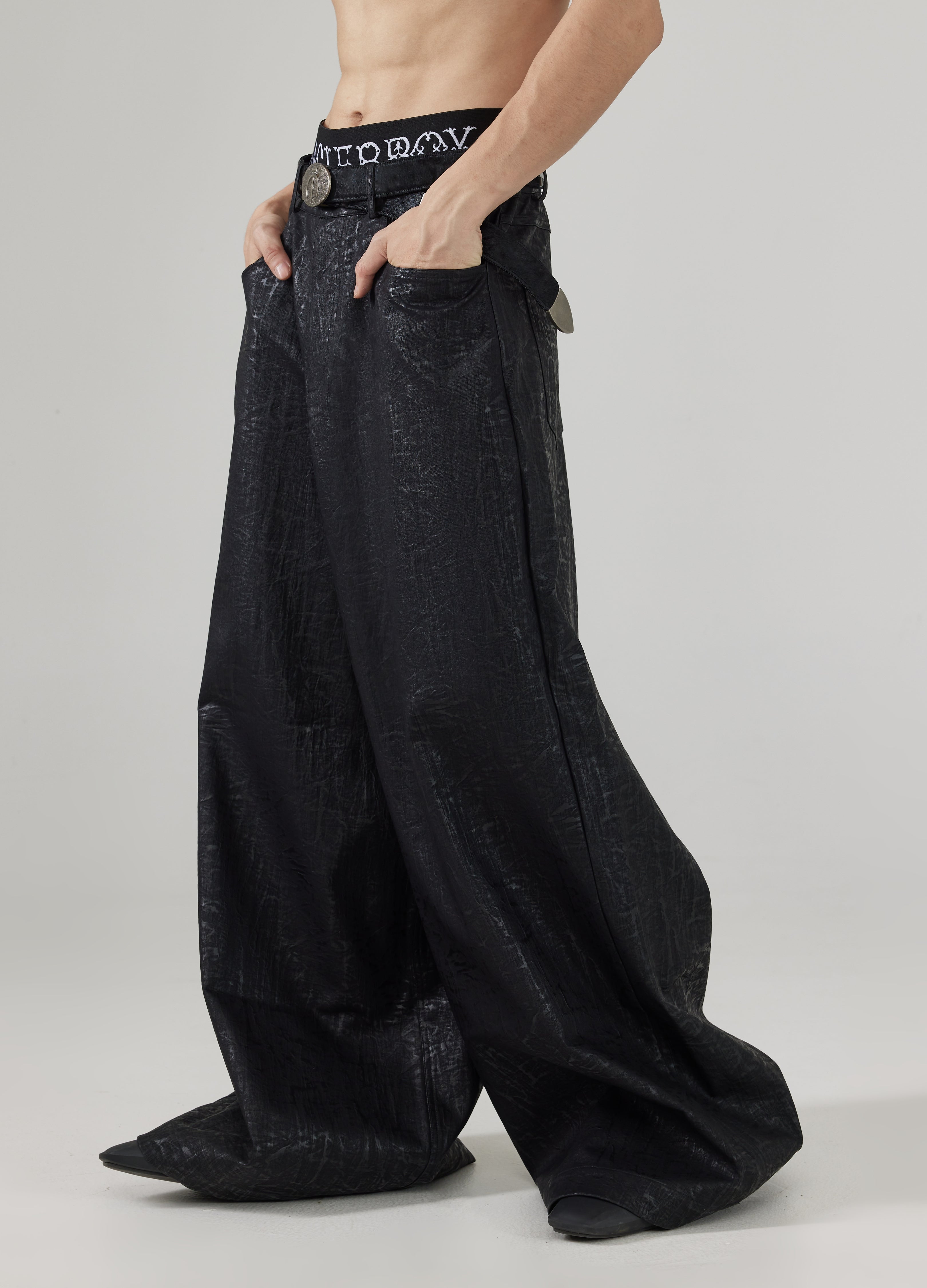 24FW Waxed Command Bottoms