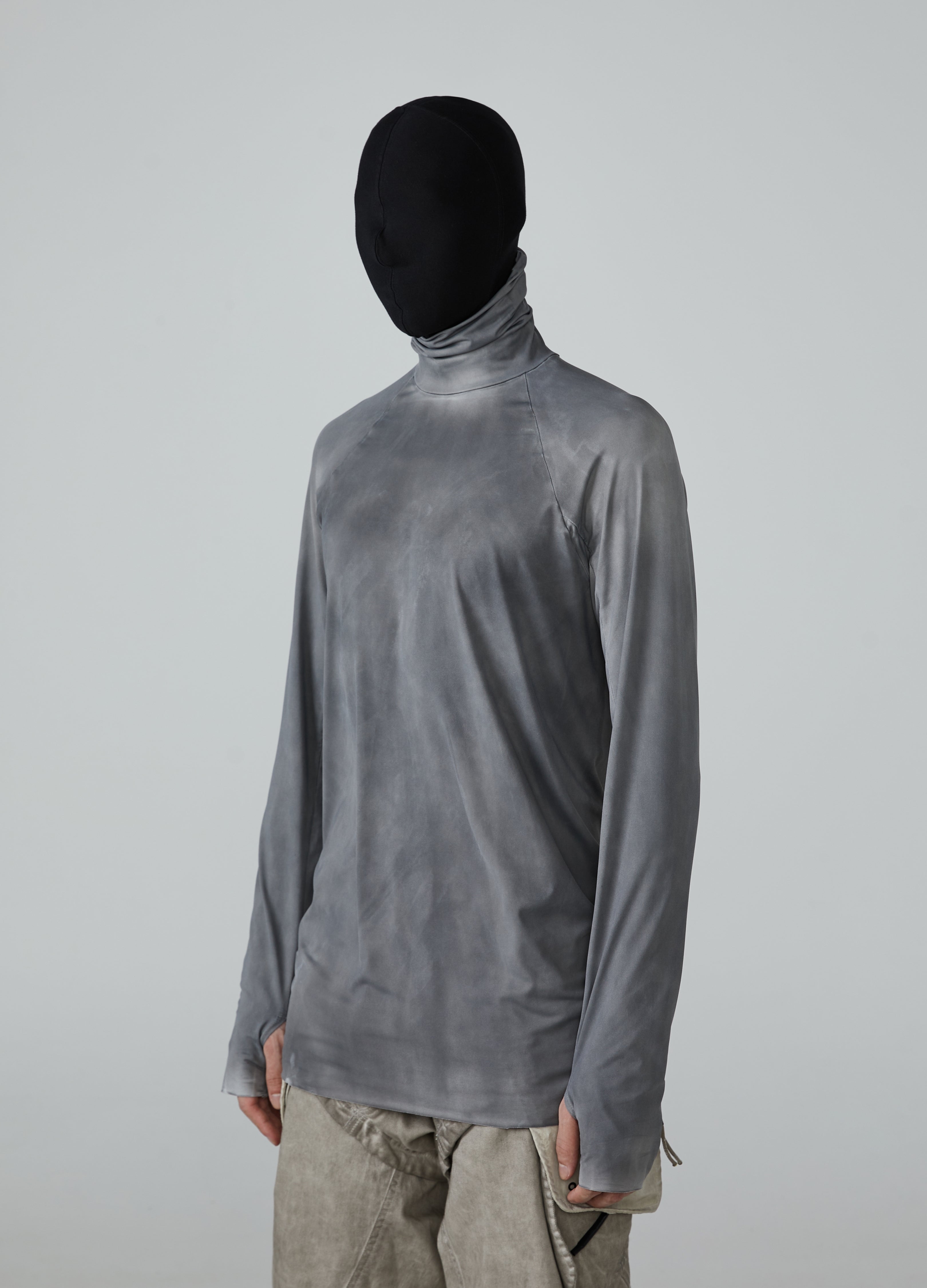 23FW Graphite Edge Slim High-Neck Tee