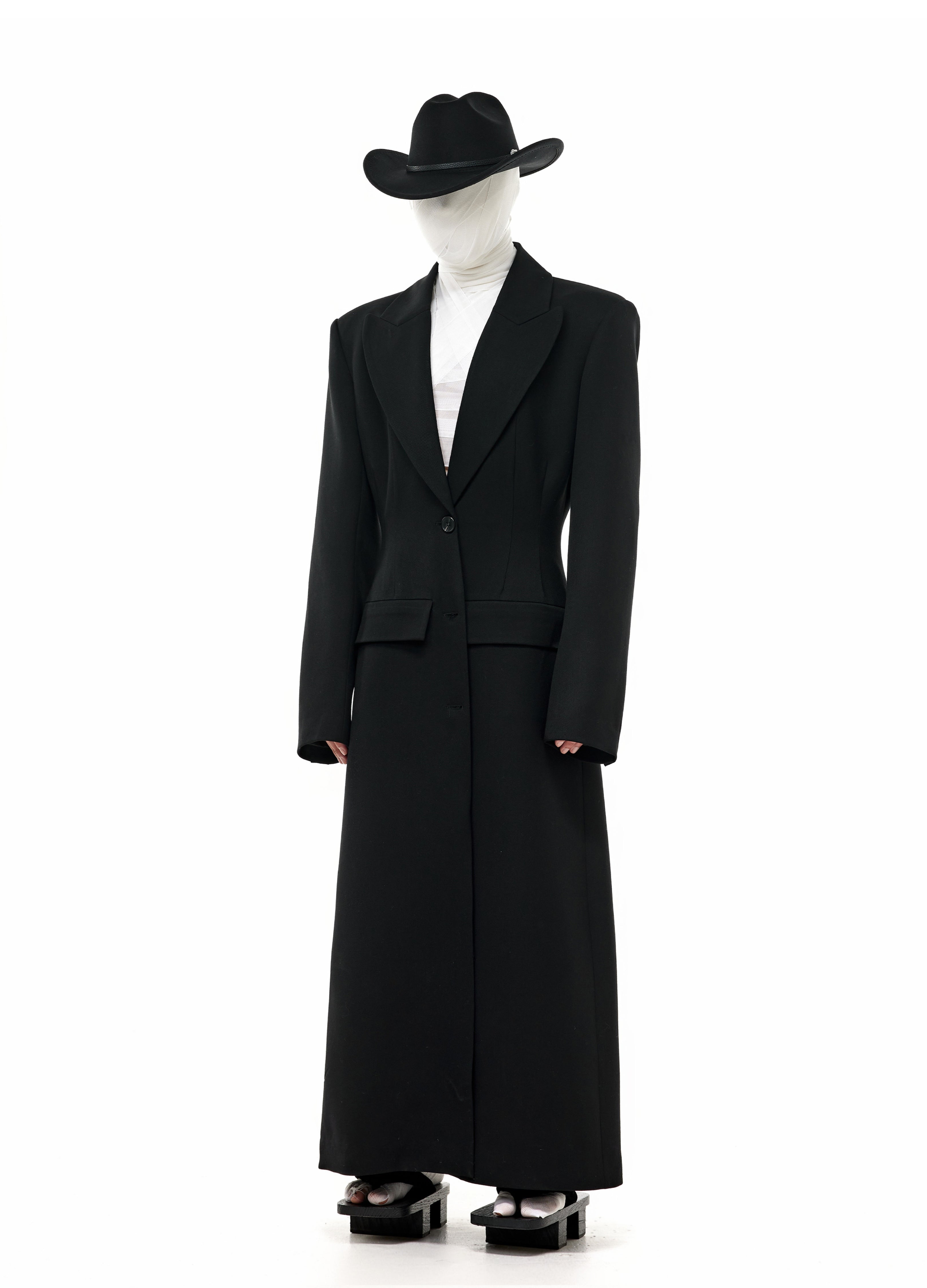 DUKE EXTENDED WOOL COAT