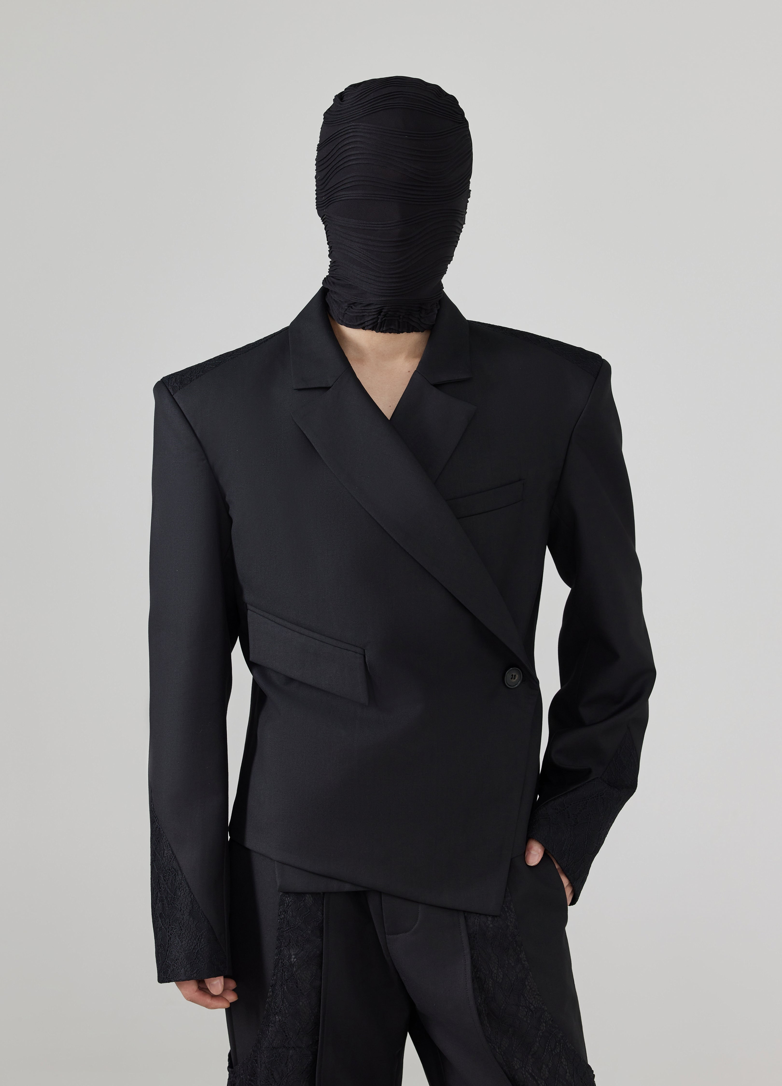 24FW Asymmetric Suit Jacket