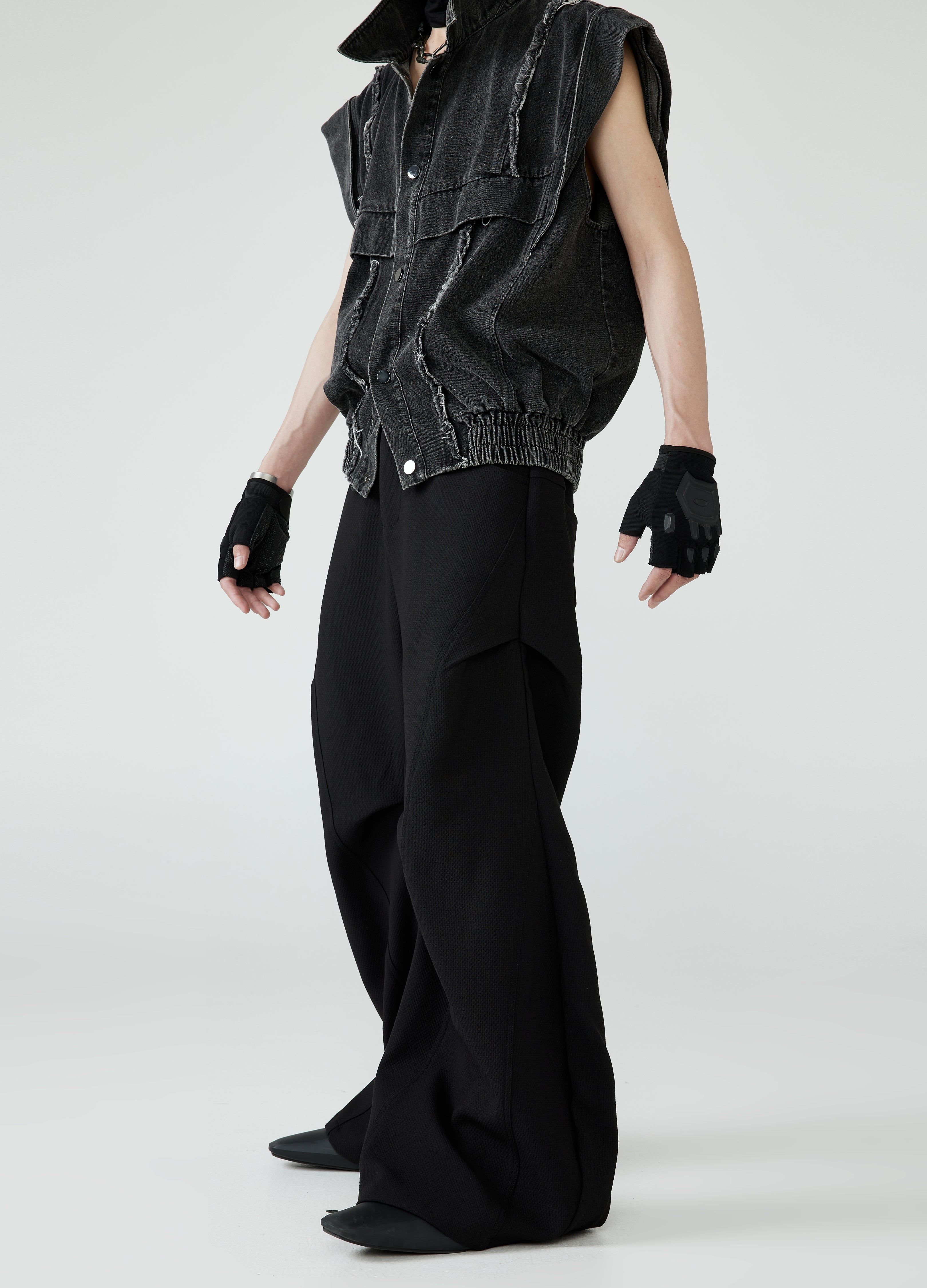 24SS Pleat Floor Pants