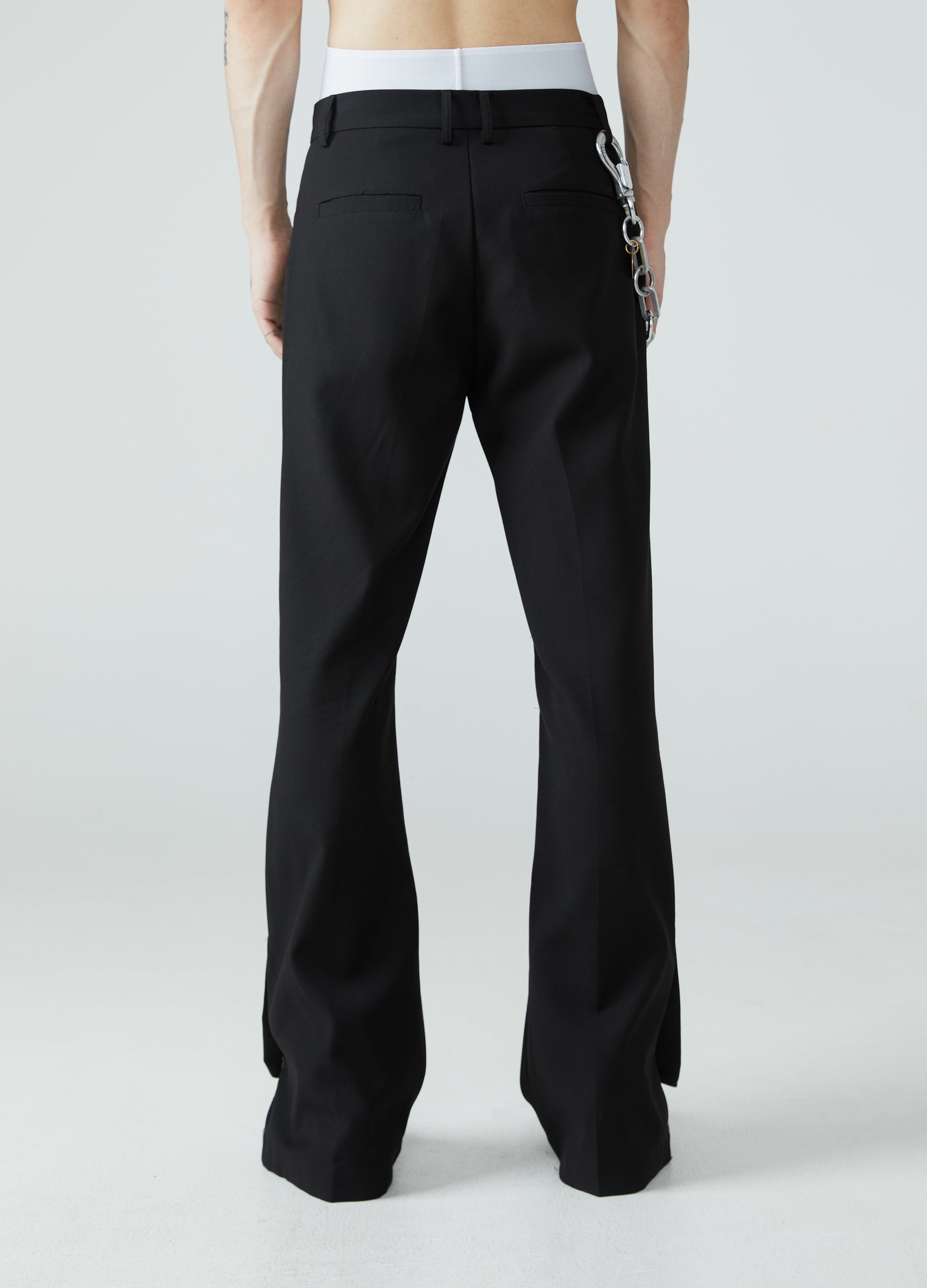 23FW Micro-Boot Hem Slit Pants