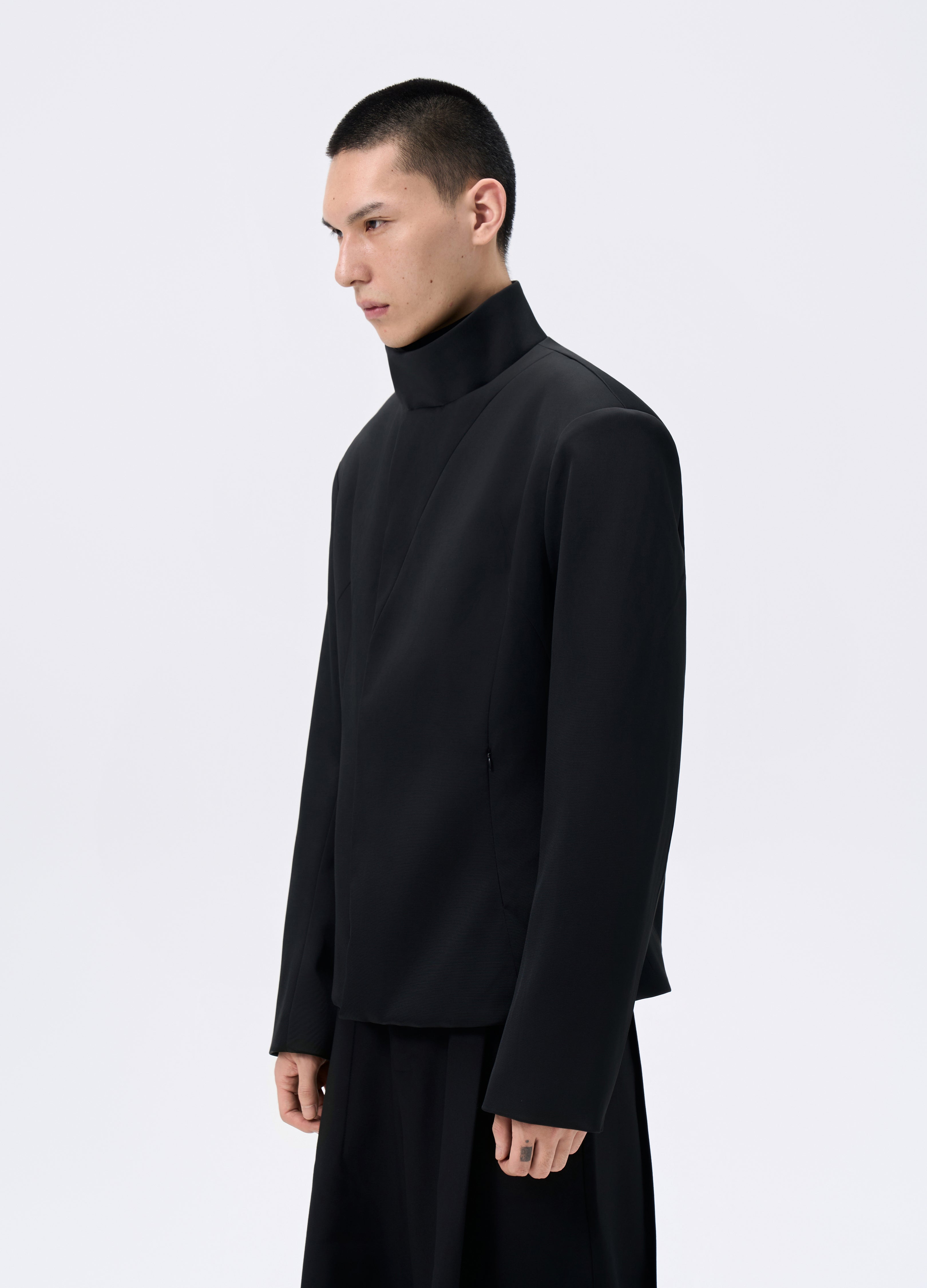 25FW HOURGLASS ZIP BLAZER