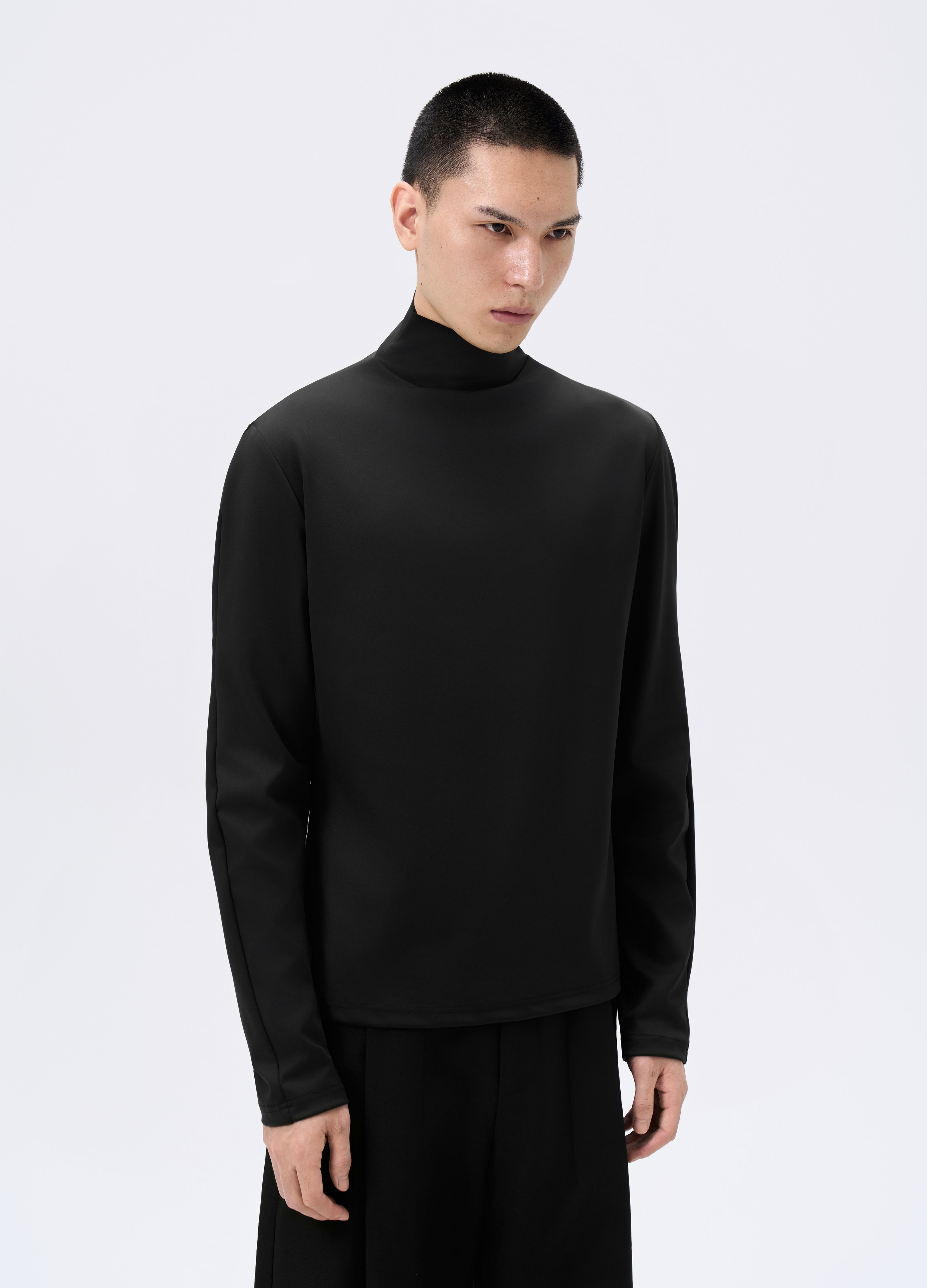 25FW FITTED STREAMLINE HIGH-NECK TEE