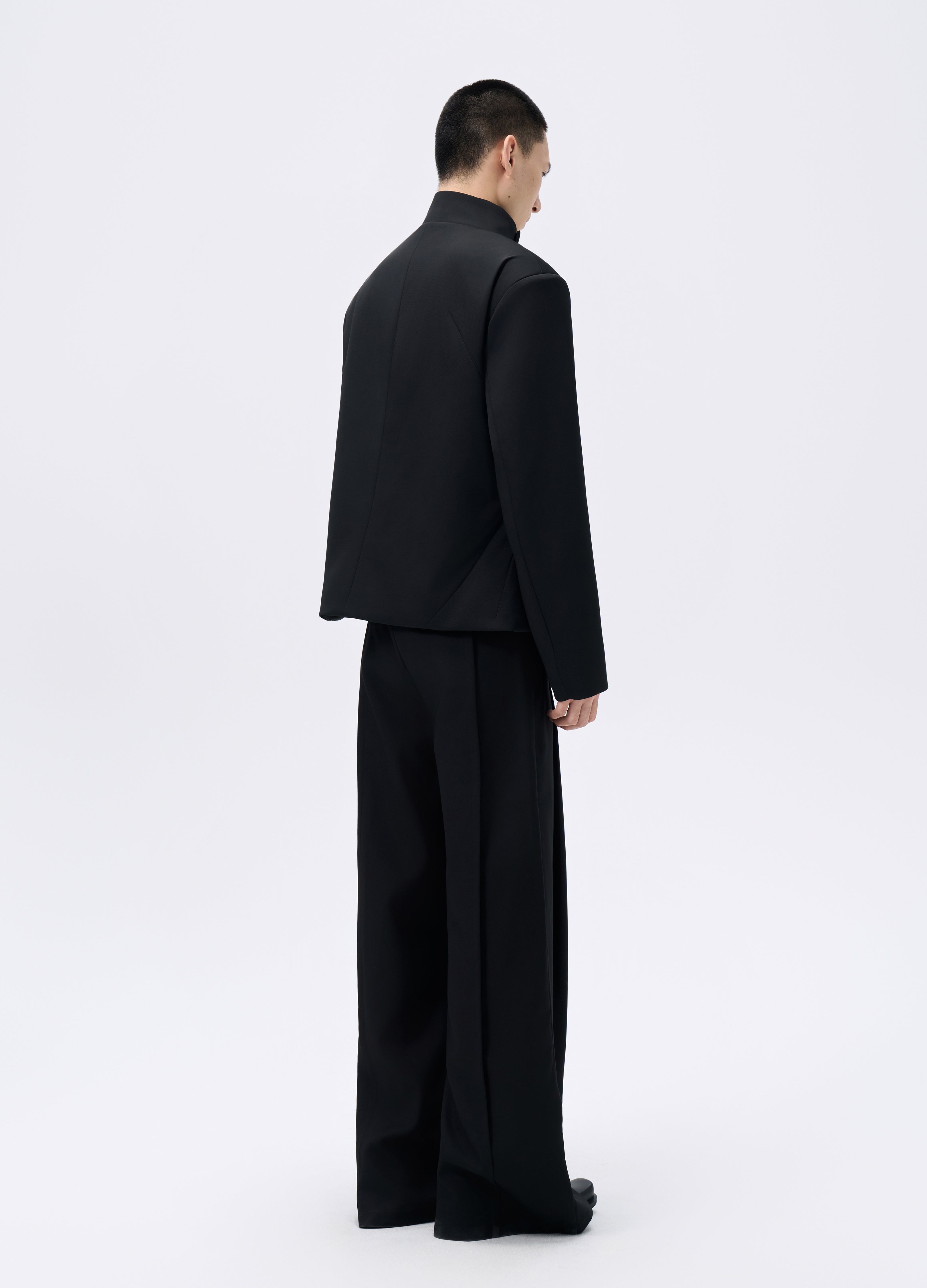 25FW HOURGLASS ZIP BLAZER