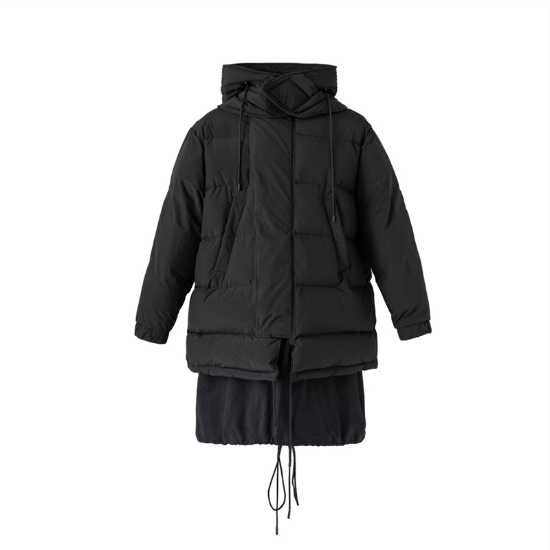 22FW Detachable Hooded Down Jacket
