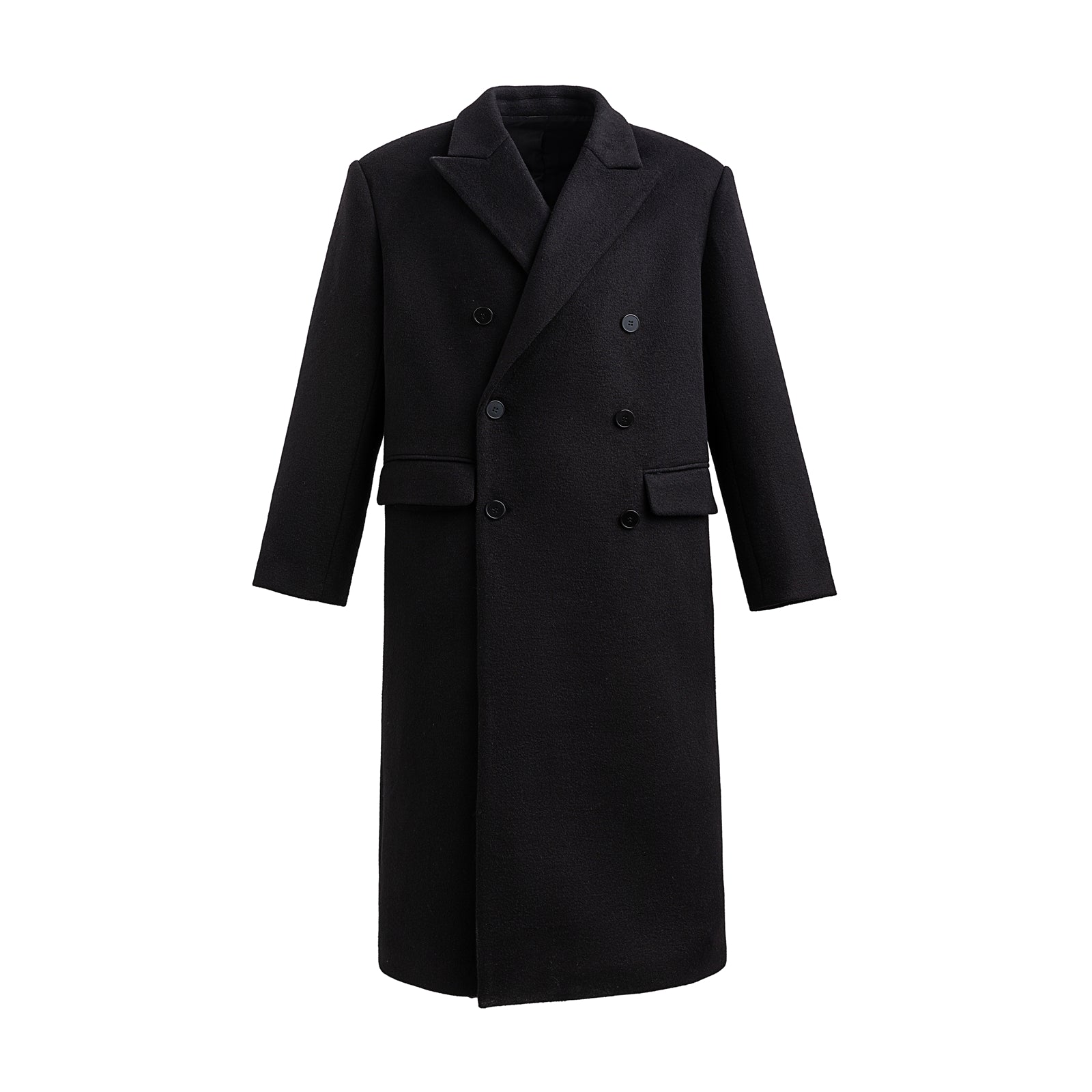23FW Double-Breasted Cashmere Coat