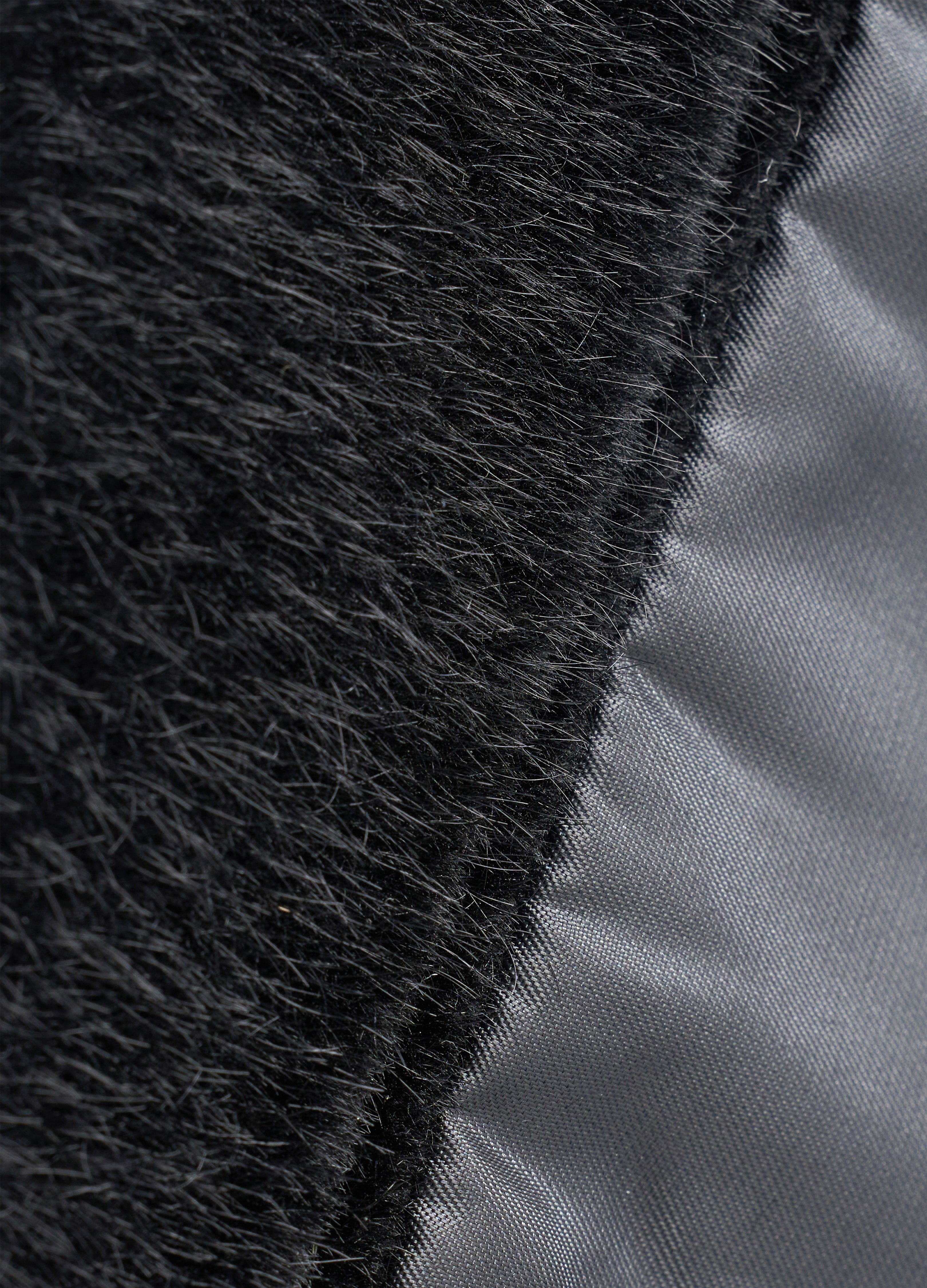 25FW STUDDED HORSEHAIR JACKET