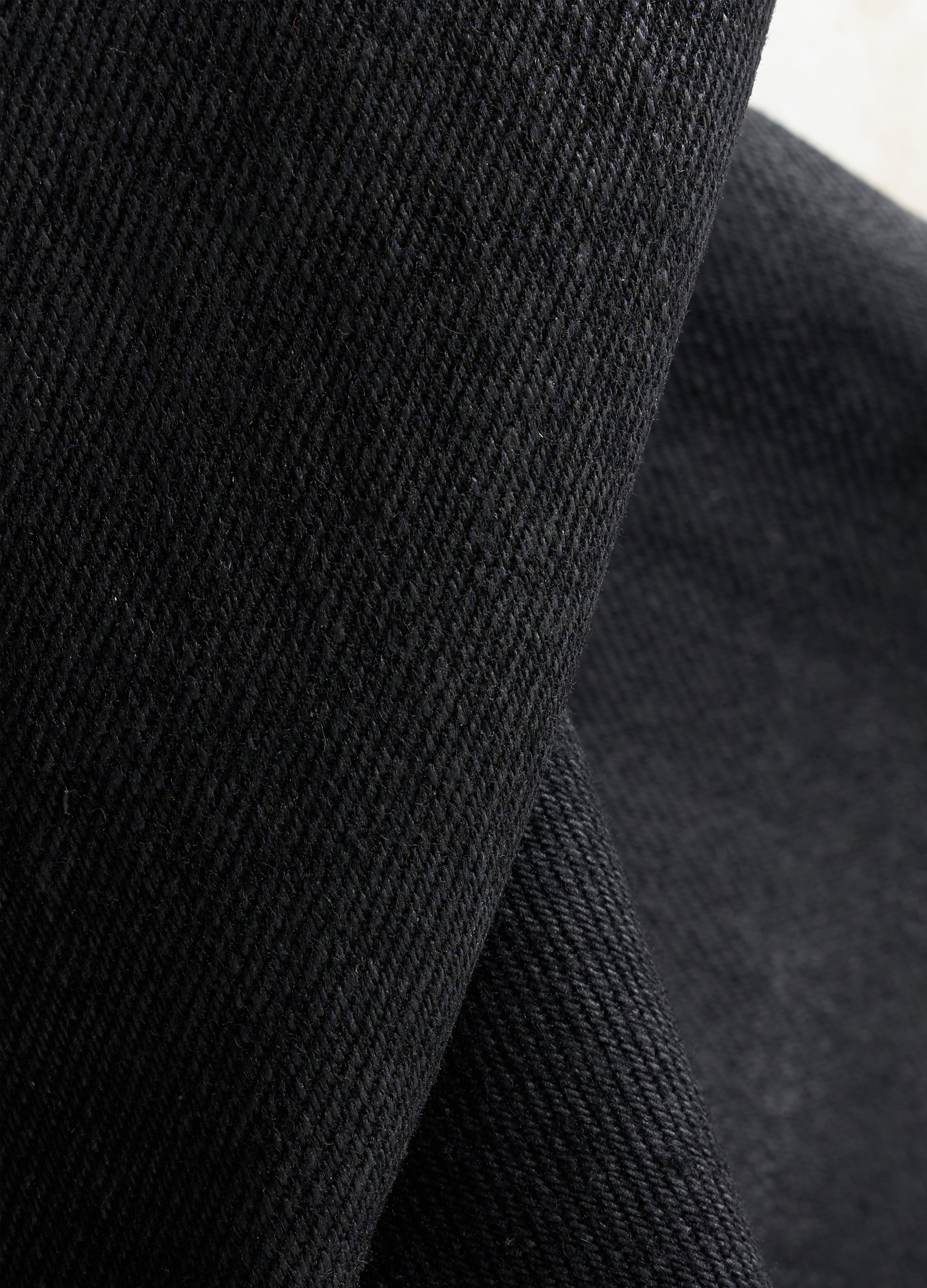 25FW HAND-WAXED STRAIGHT DENIM