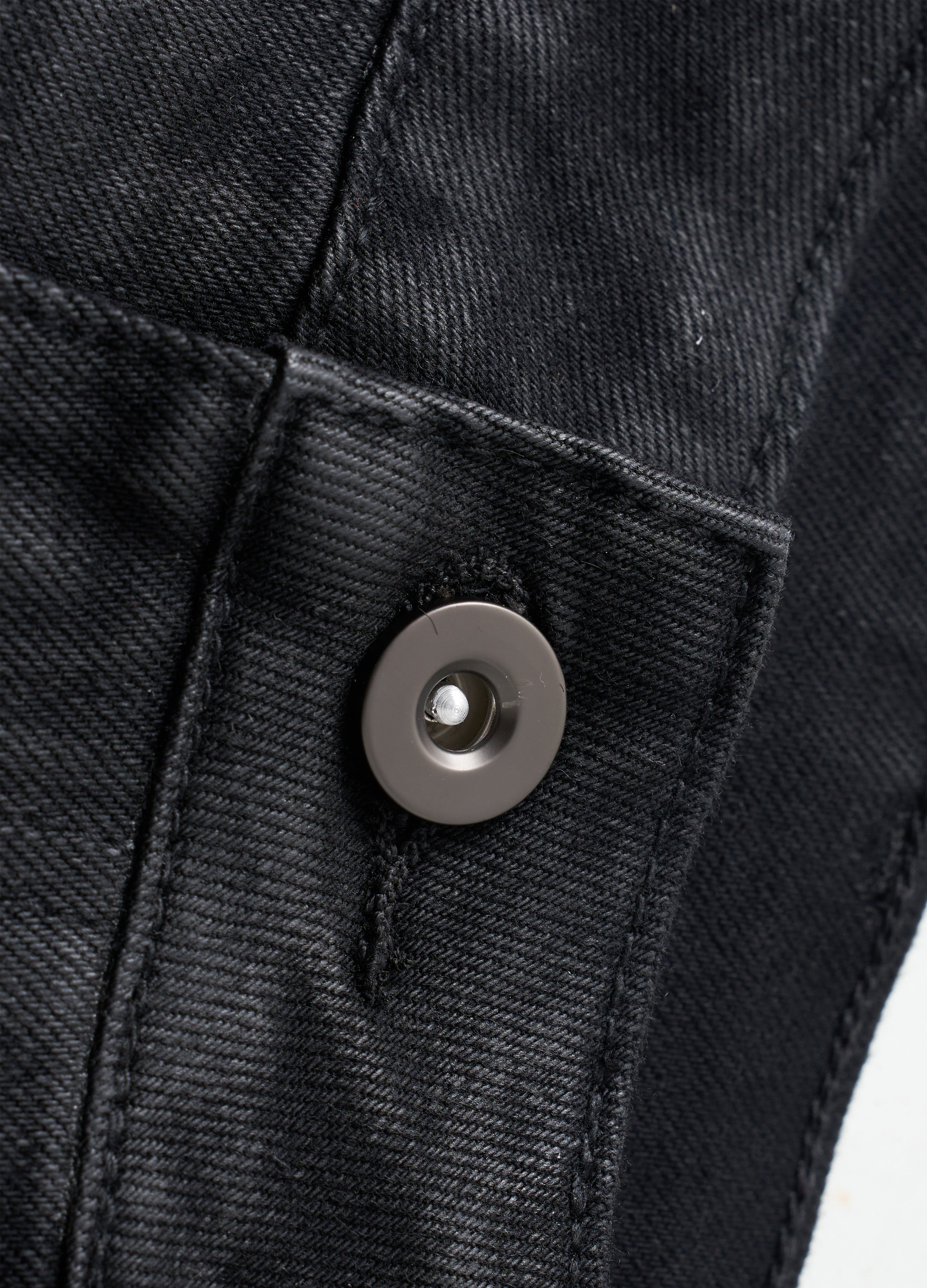 25FW HAND-WAXED STRAIGHT DENIM