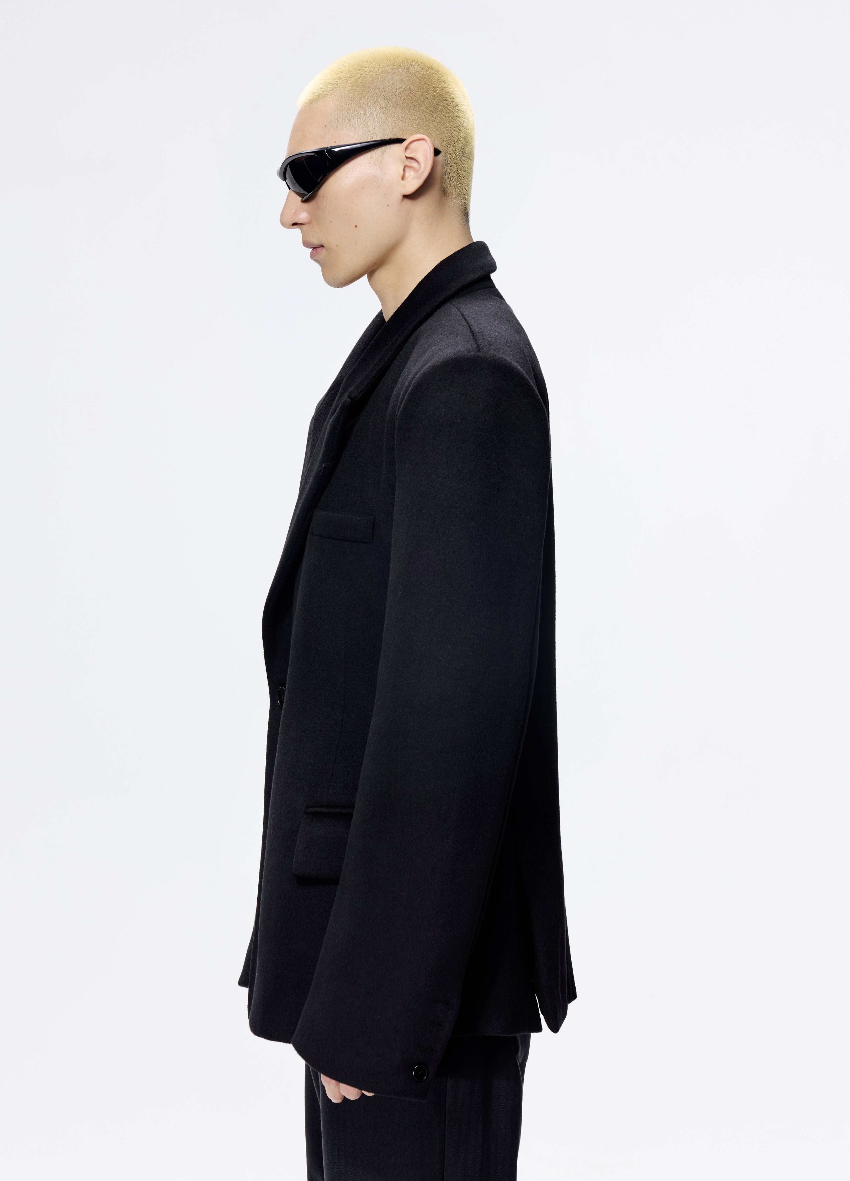 25FW FITTED WOOL POWER BLAZER