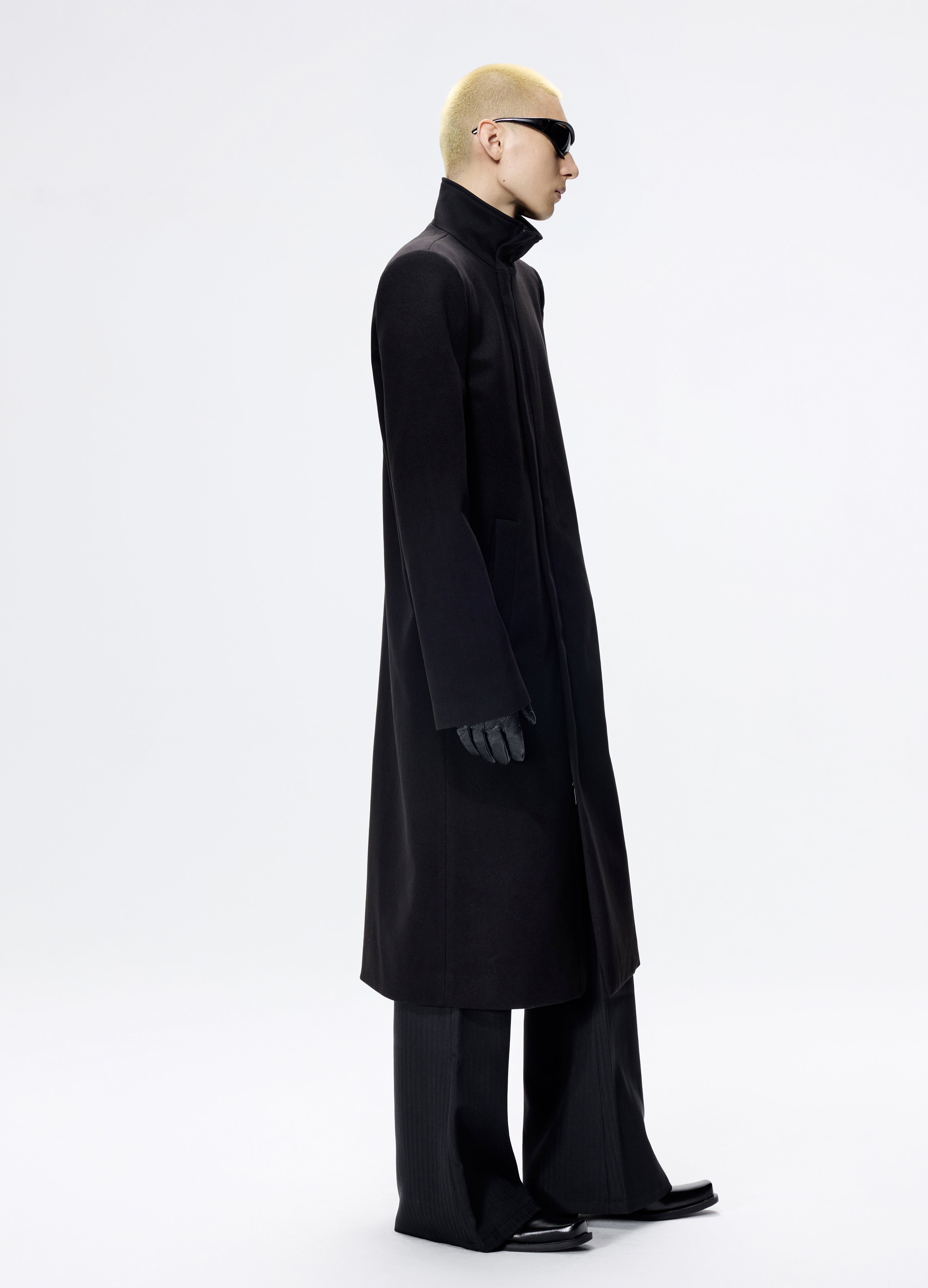 25FW SHARP SHOULDER WOOL COAT