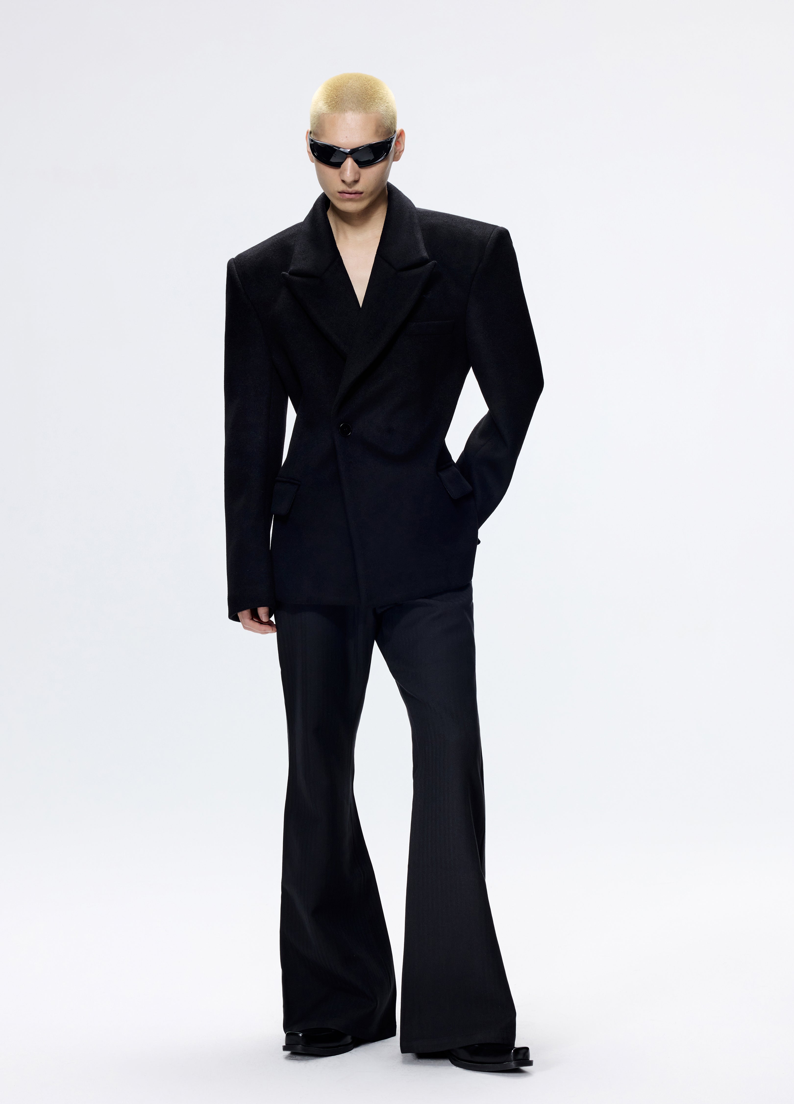 25FW FITTED WOOL POWER BLAZER