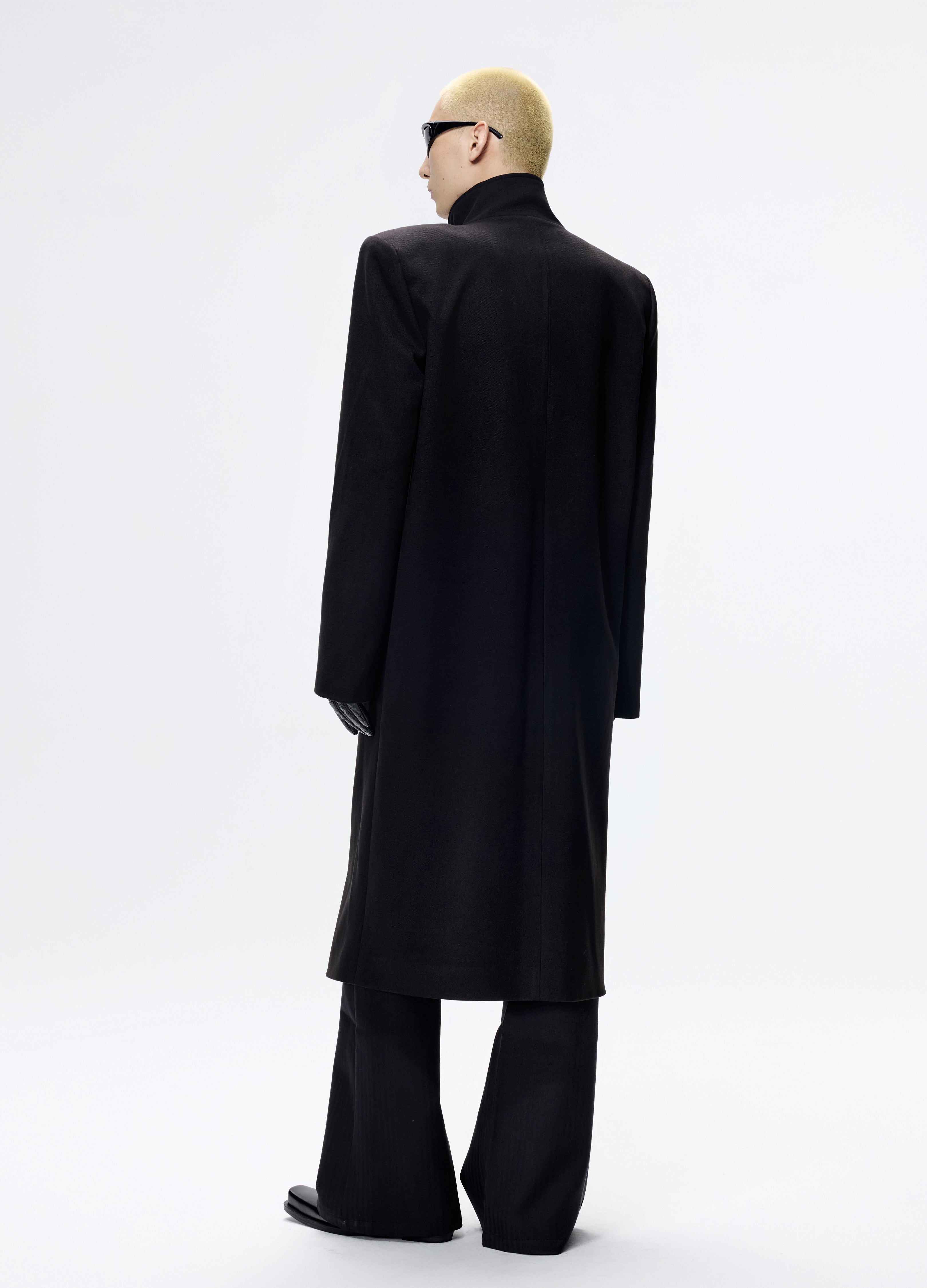 25FW SHARP SHOULDER WOOL COAT