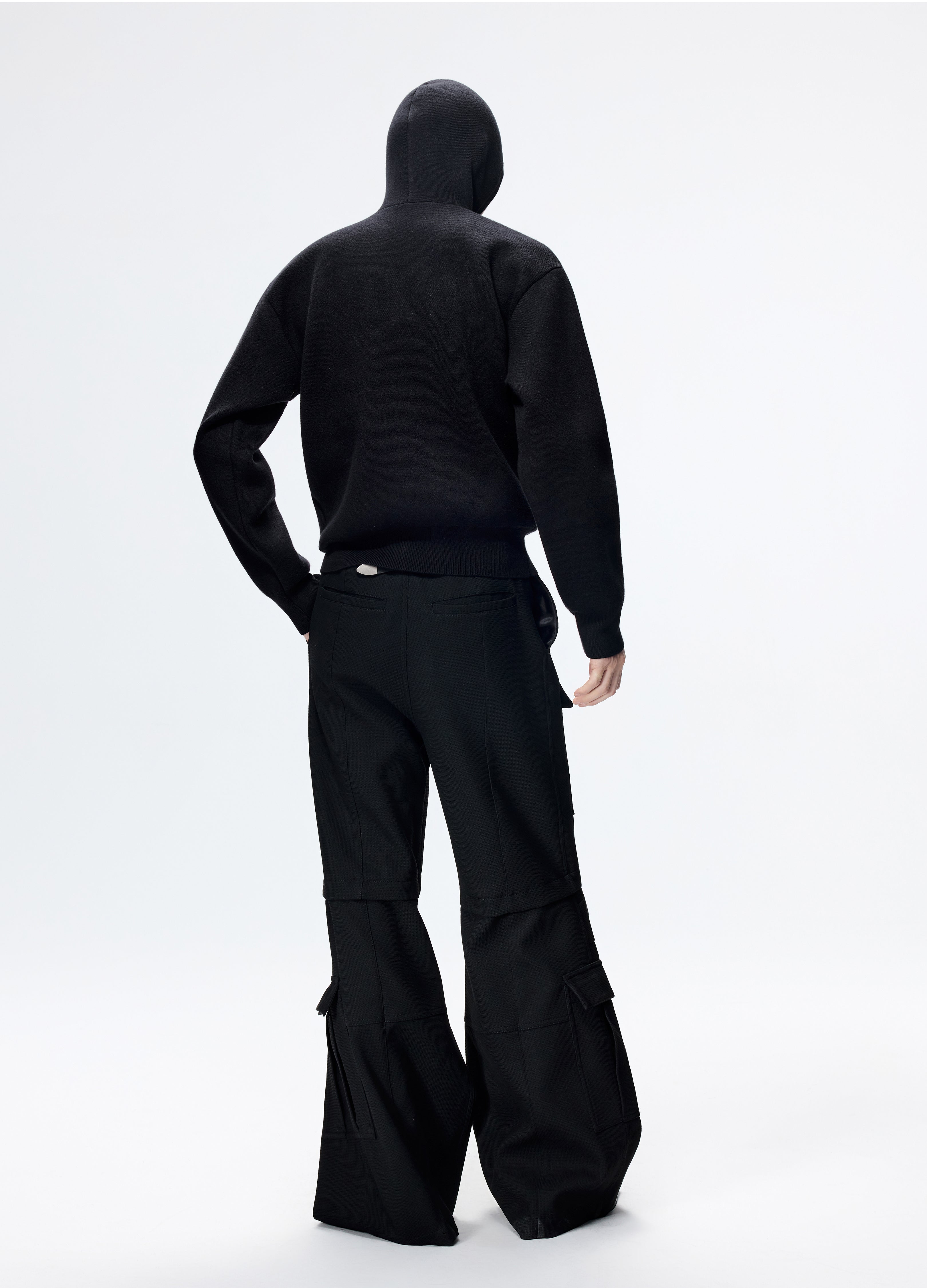 25FW CROPPED HEAVY KNIT SWEATER