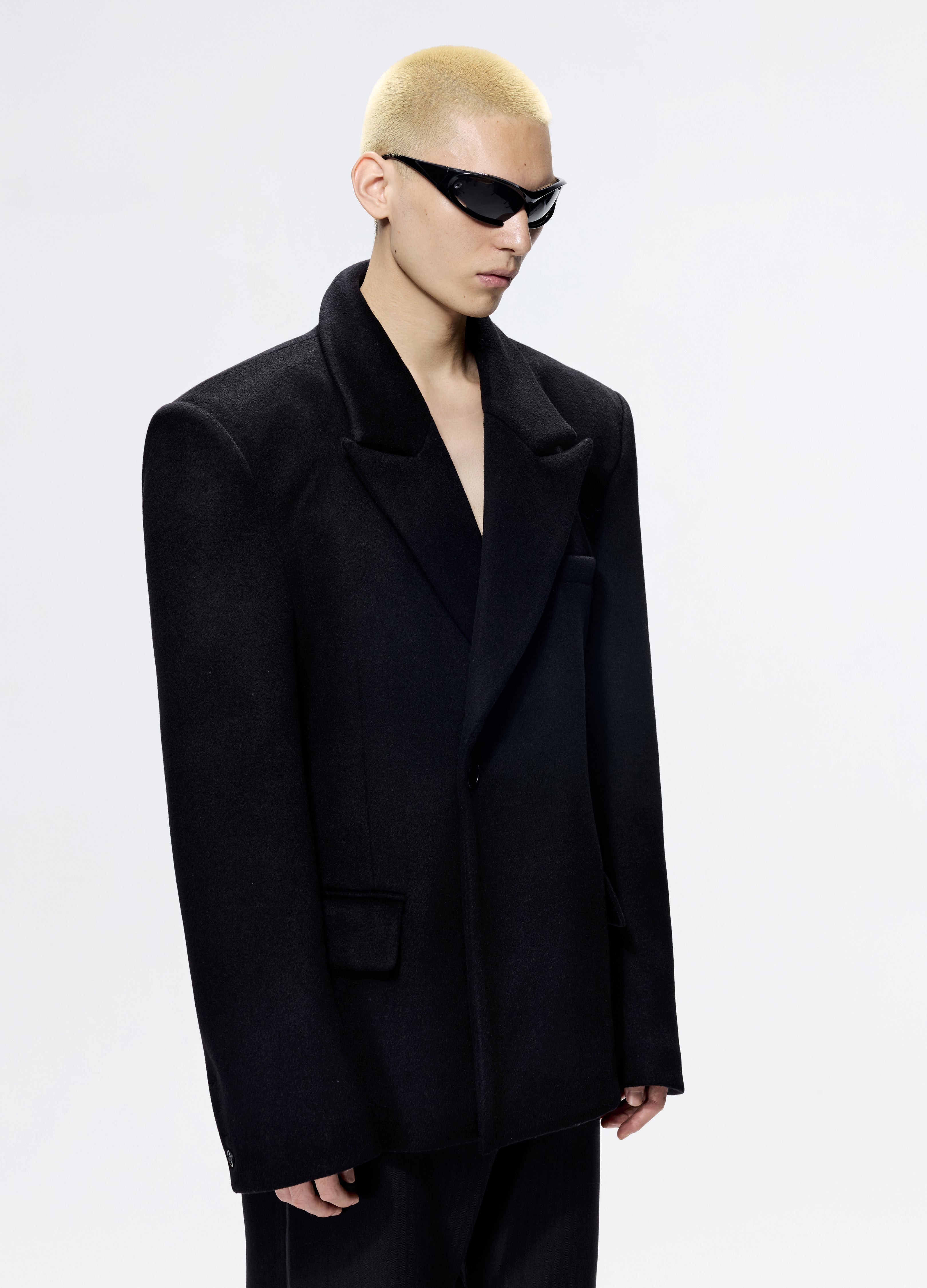 25FW FITTED WOOL POWER BLAZER