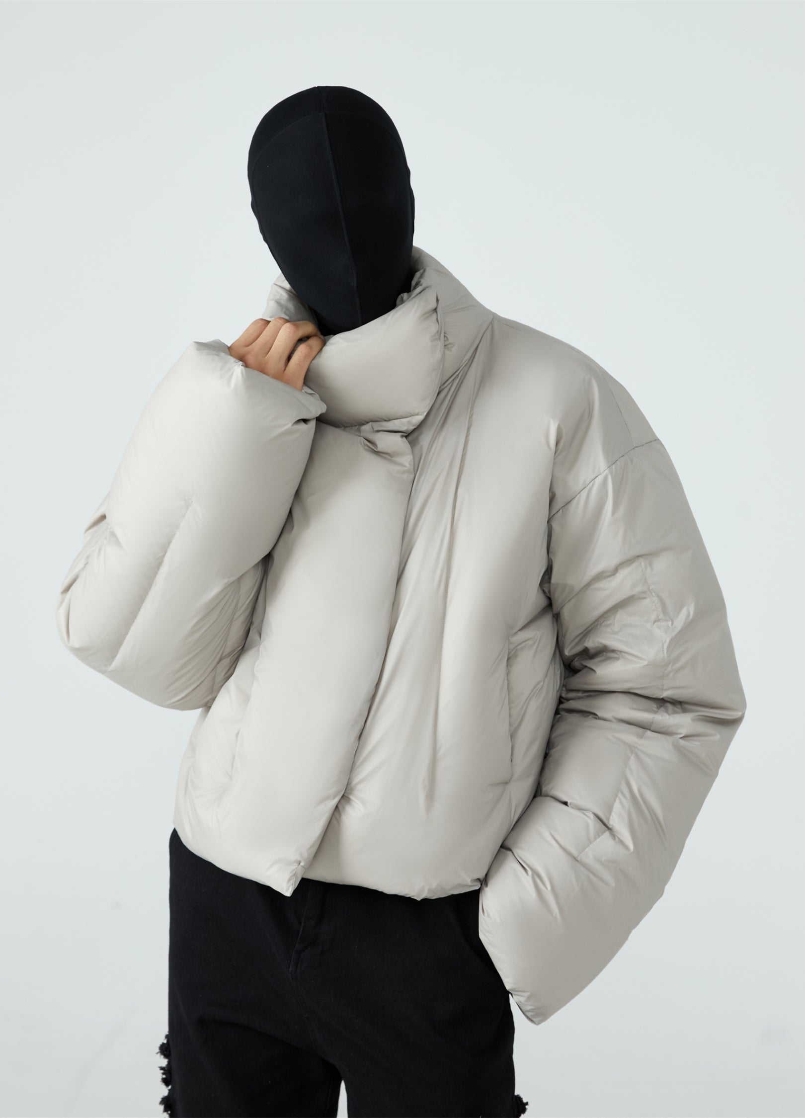 23FW Diagonal Placket Down Jacket