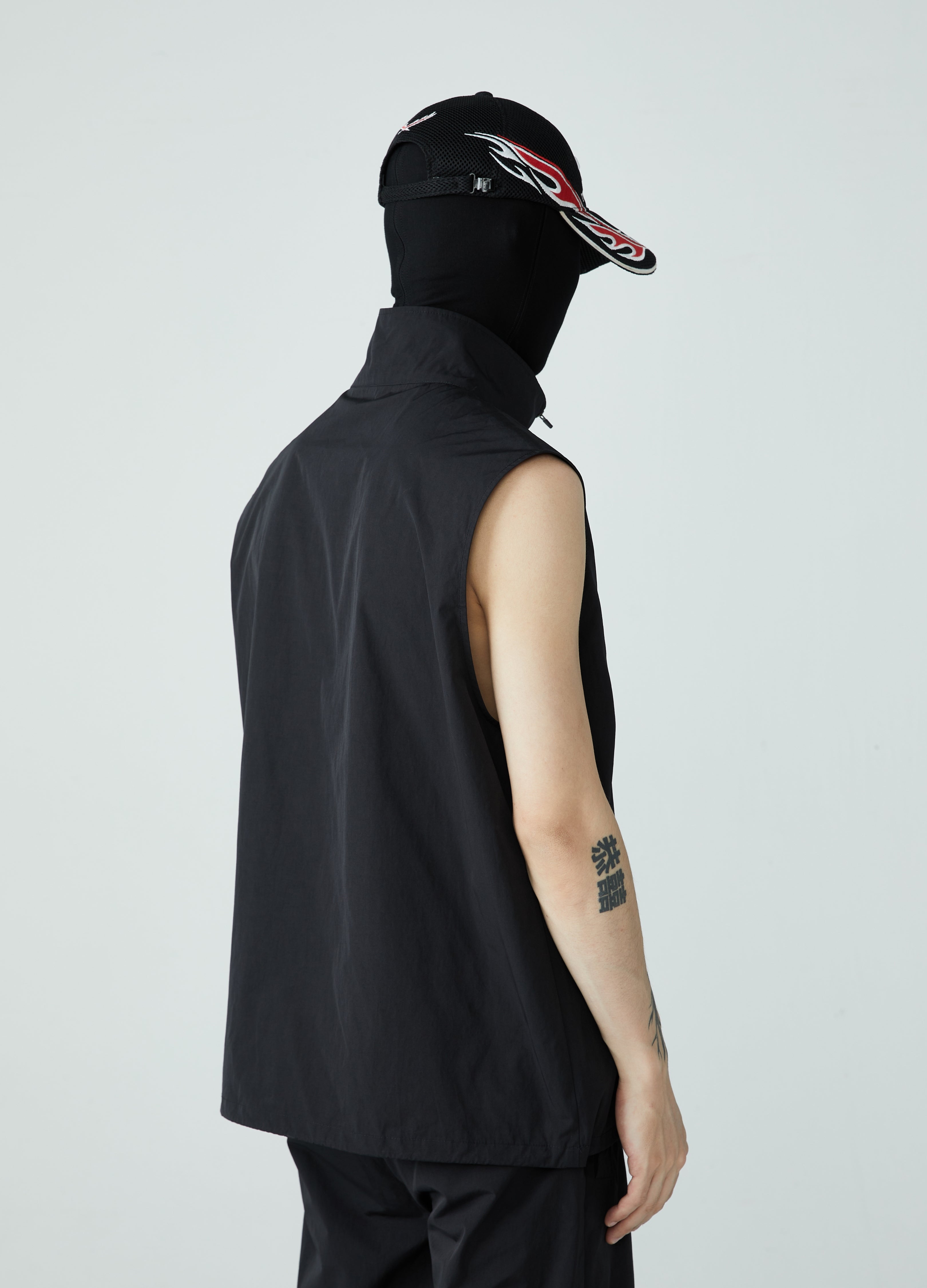 23SS Zephyr Stand-Collar Vest