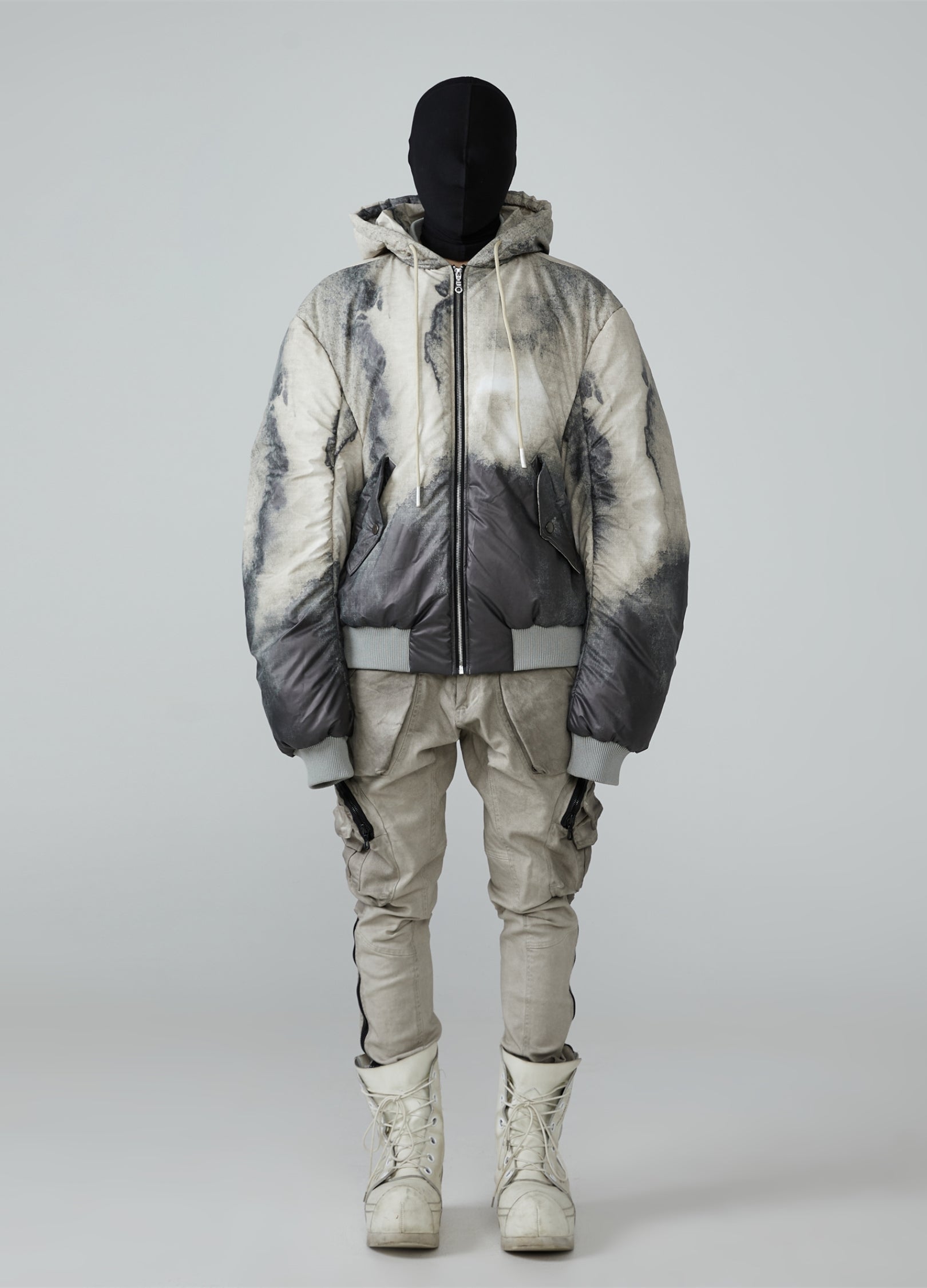 23FW Tie-Dye Silhouette Bread Jacket