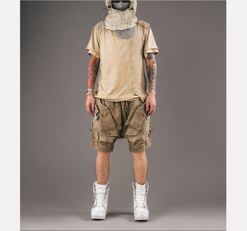 DRKLEI WASTELAND TECH CARGO SHORTS