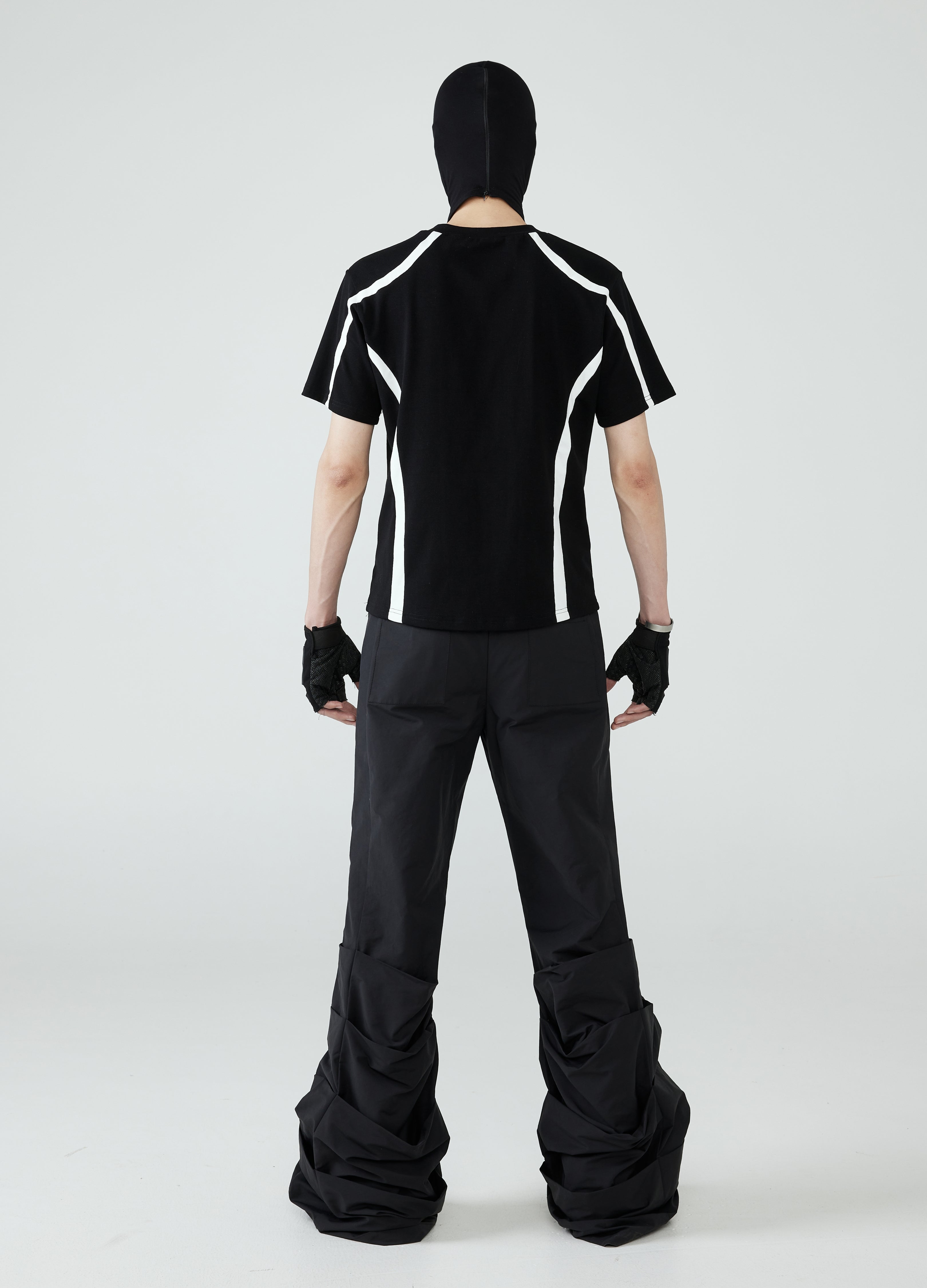 24SS Avant-Garde Color-Block Tee