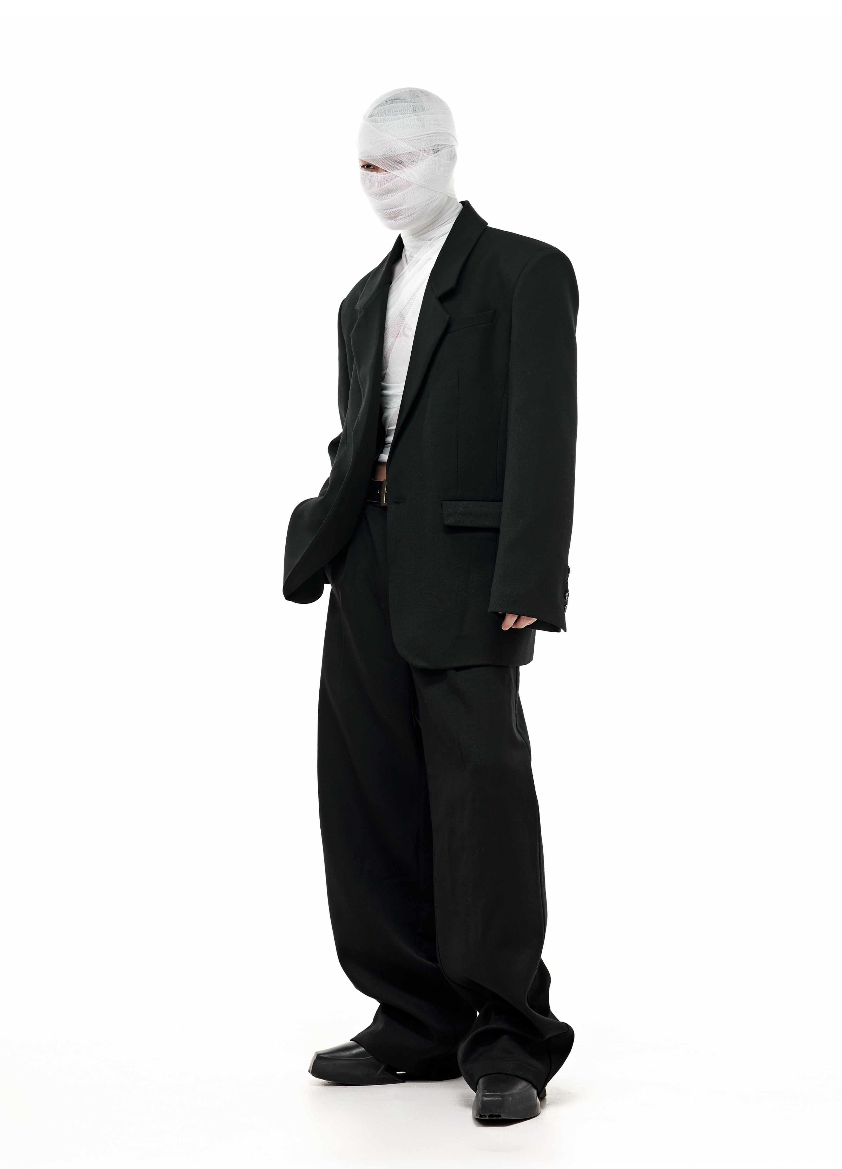 VANGUARD DRAPE WOOL PANTS