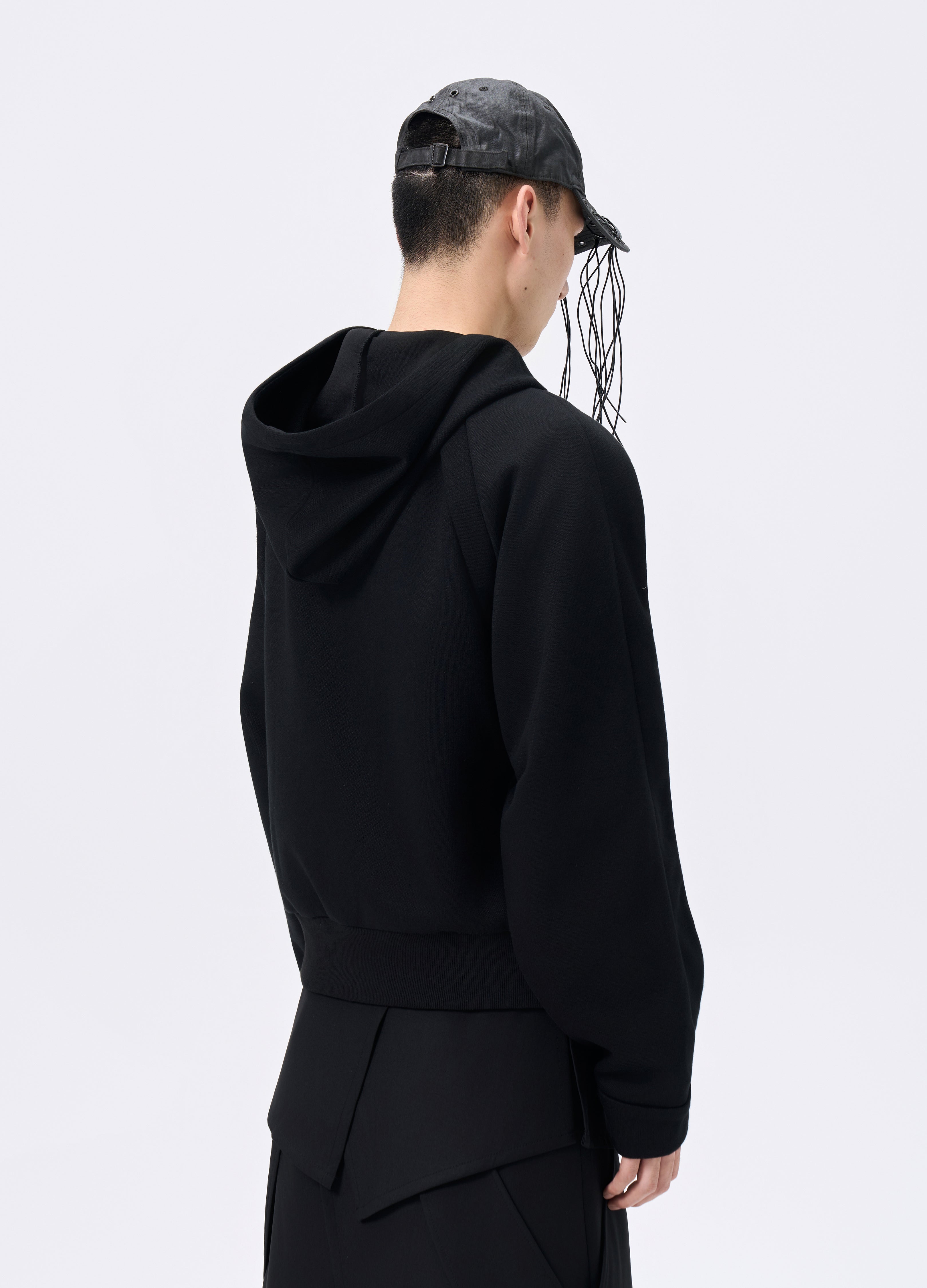 25FW ZIP LAYERED HOODED JACKET