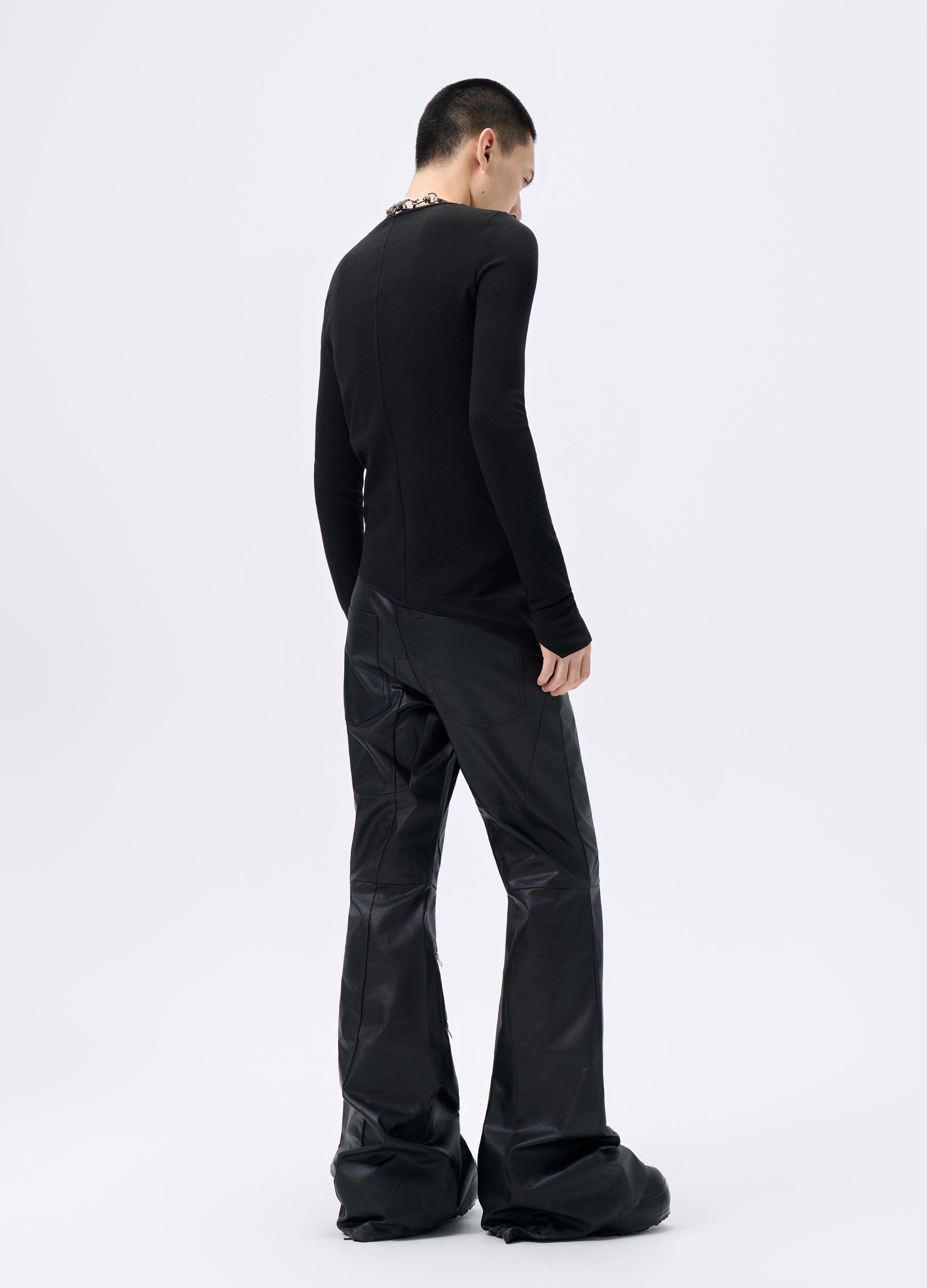 25FW ASYMMETRIC CUT BASE TEE