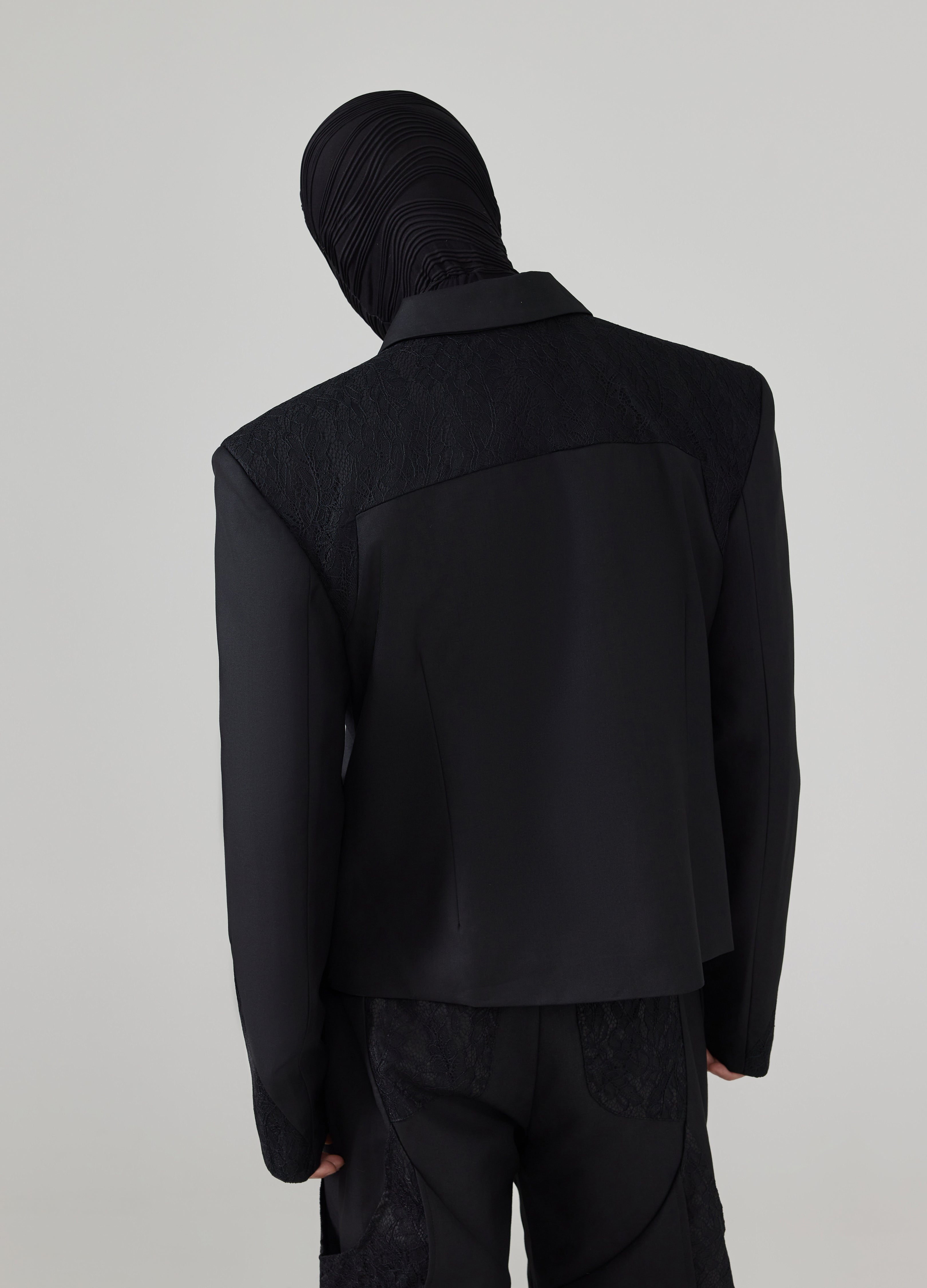 24FW Asymmetric Suit Jacket