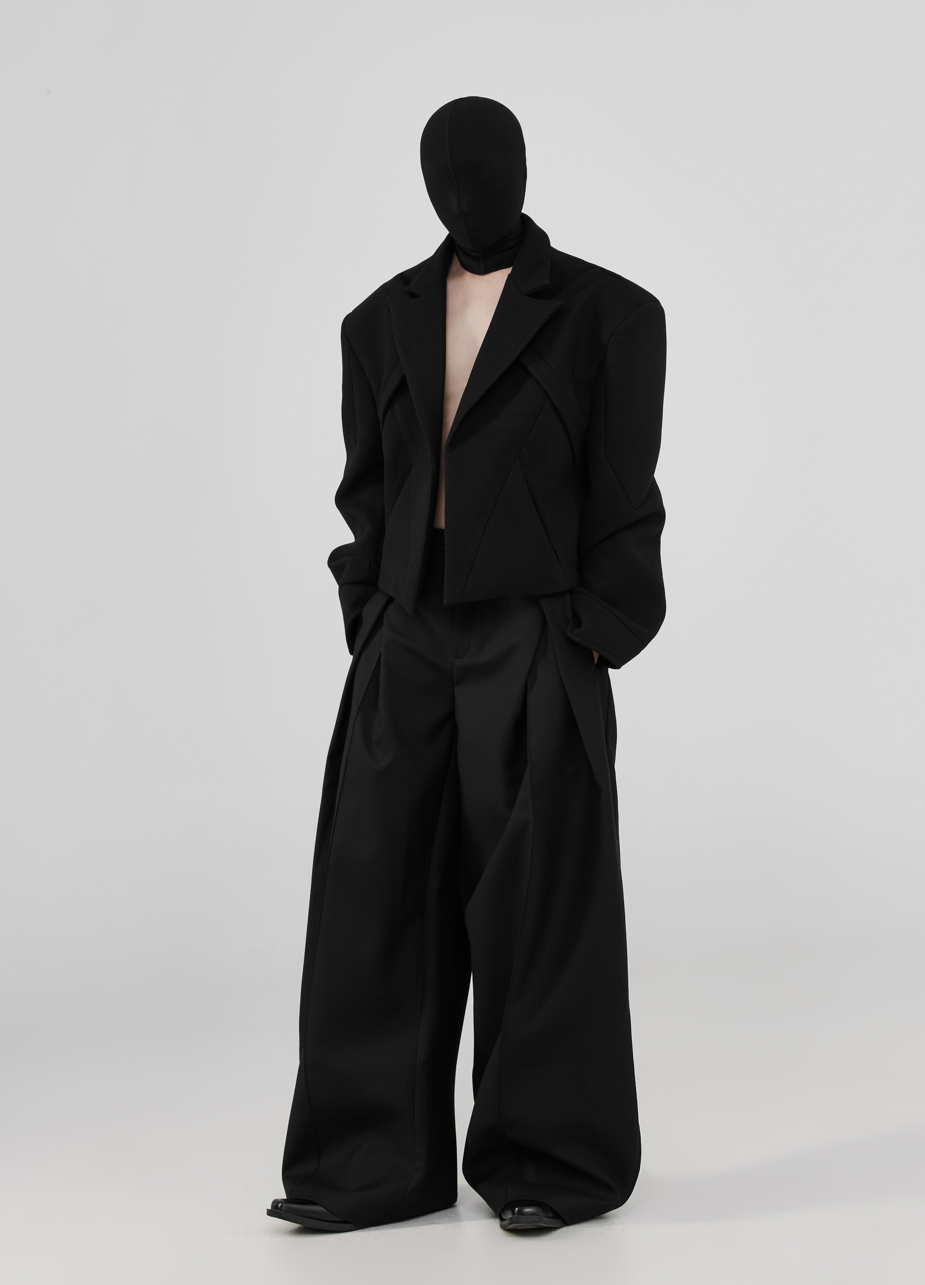 24FW 3D Pleated Pants