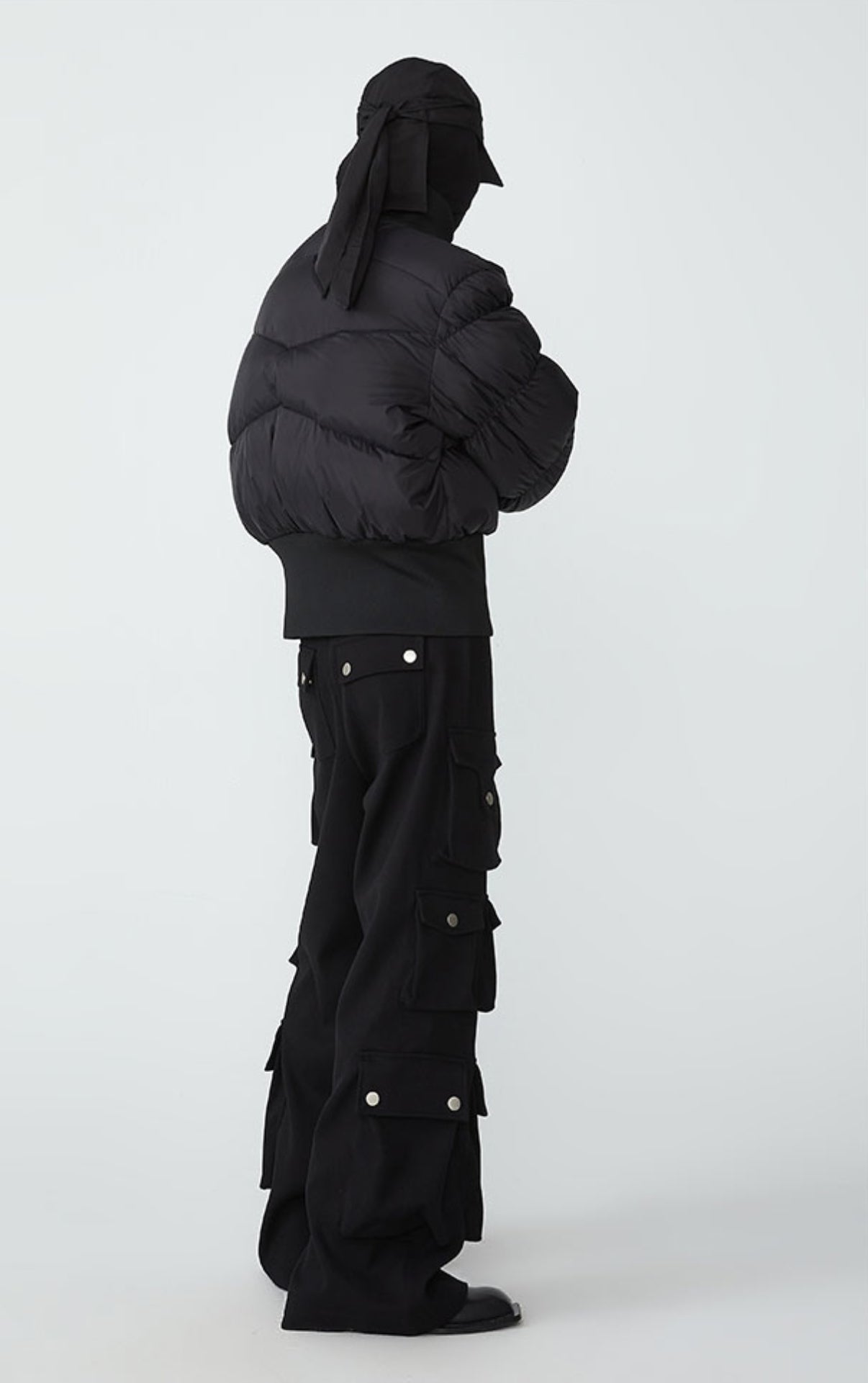 22FW Nocturnal Eclipse Crop Puffer