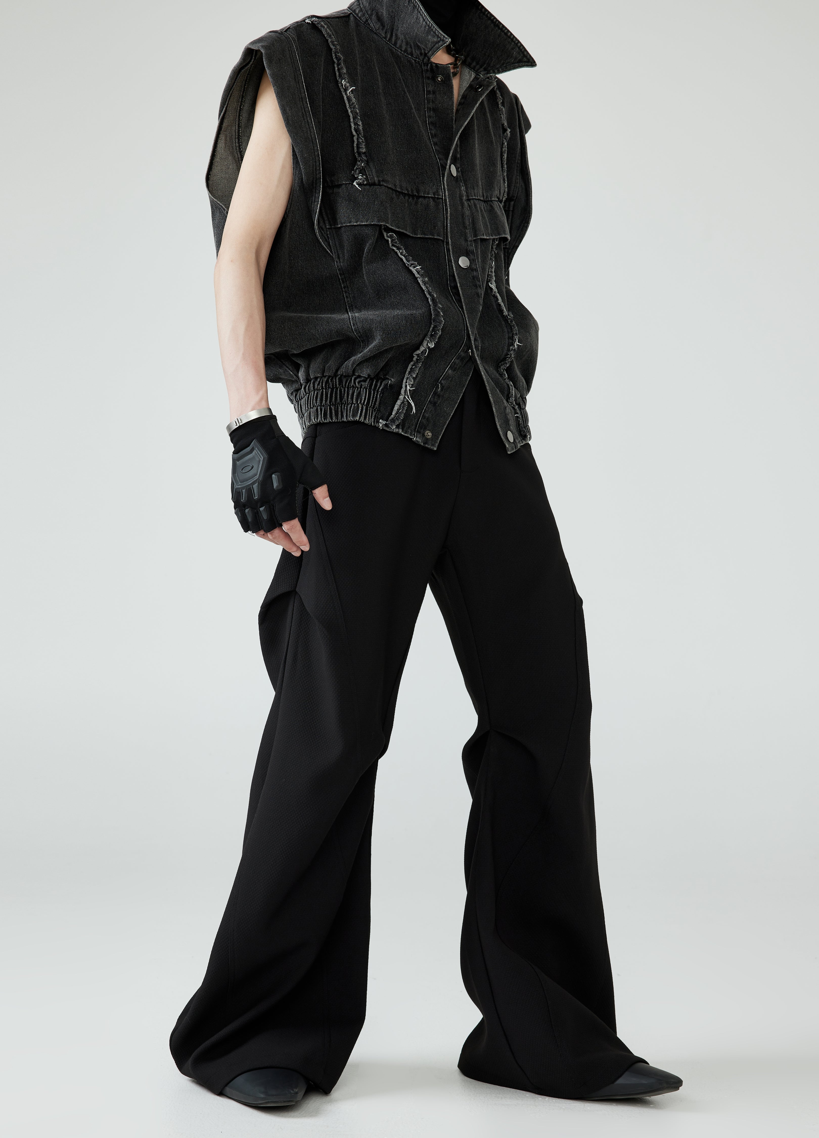 24SS Pleat Floor Pants