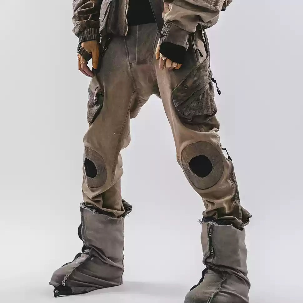Duna Distressed Cargo Pants