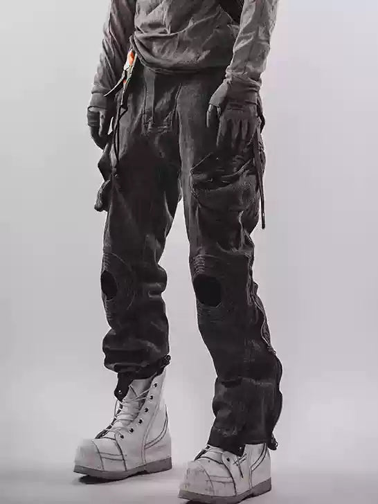 Duna Distressed Cargo Pants