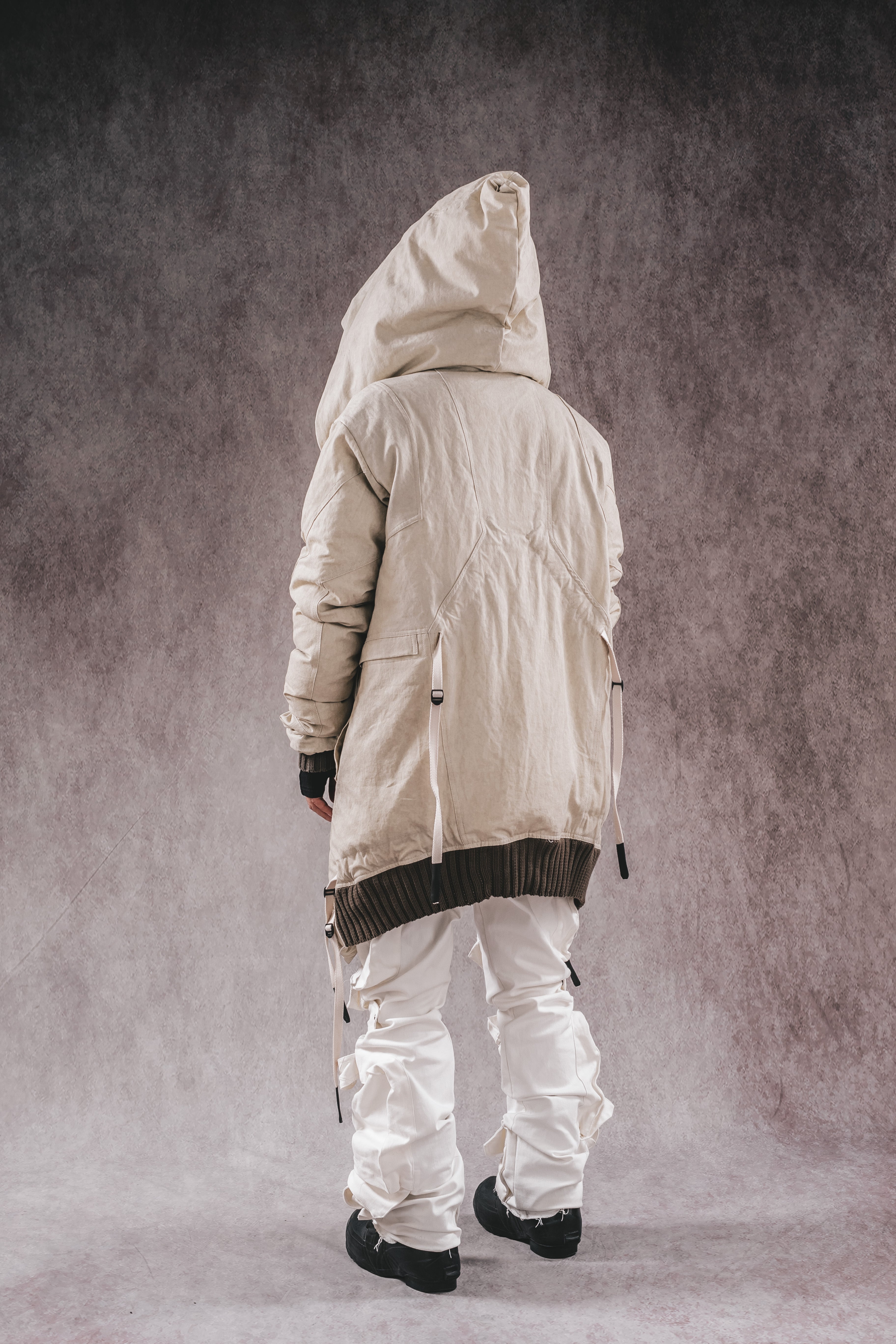 DRKLEI ICEFIELD  WIZARD PUFFER HOODIE