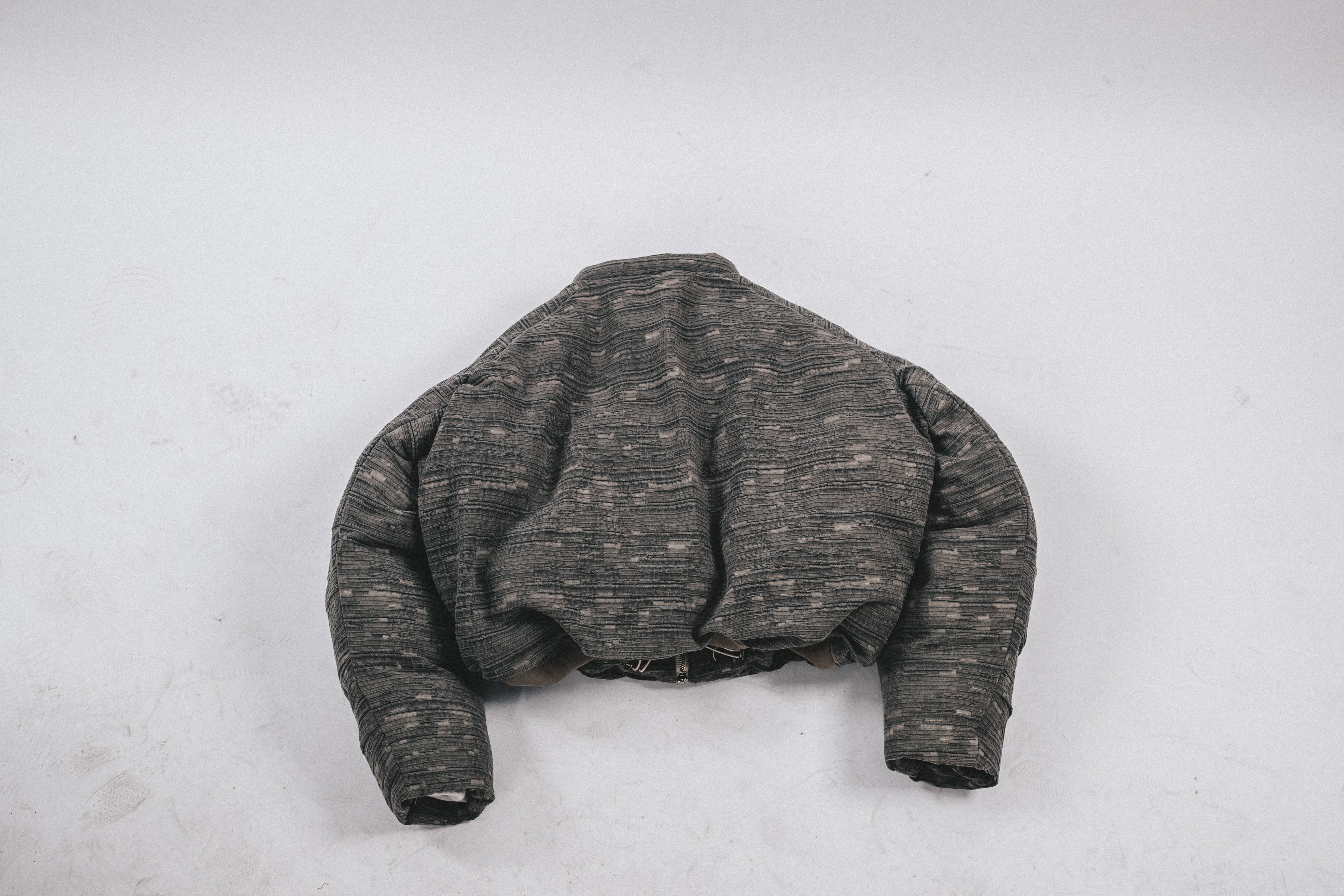 DRKLEI Wasteland Texture Puffer Jacket