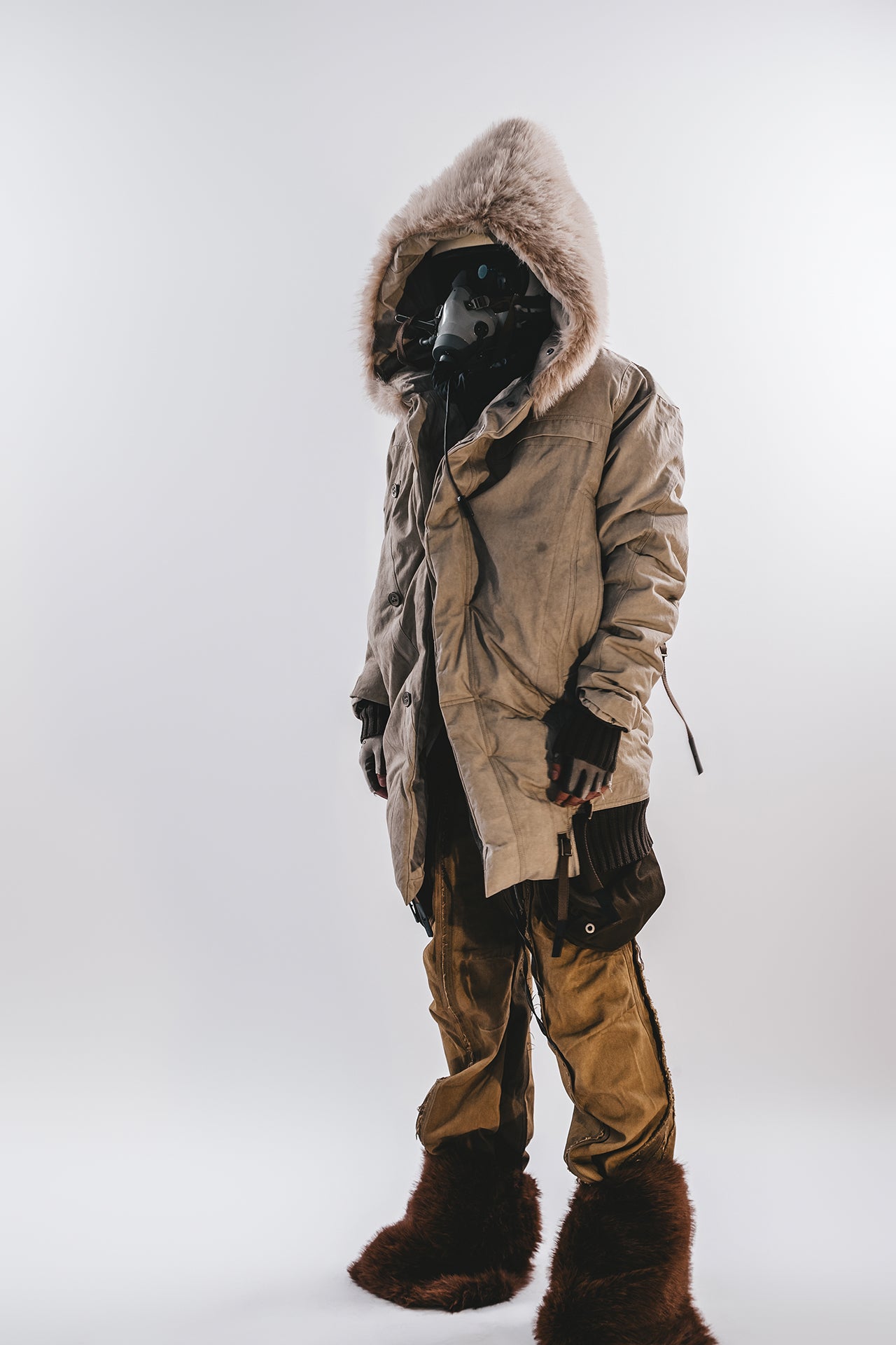 DRKLEI GLACIER HOODED SNOW PARKA