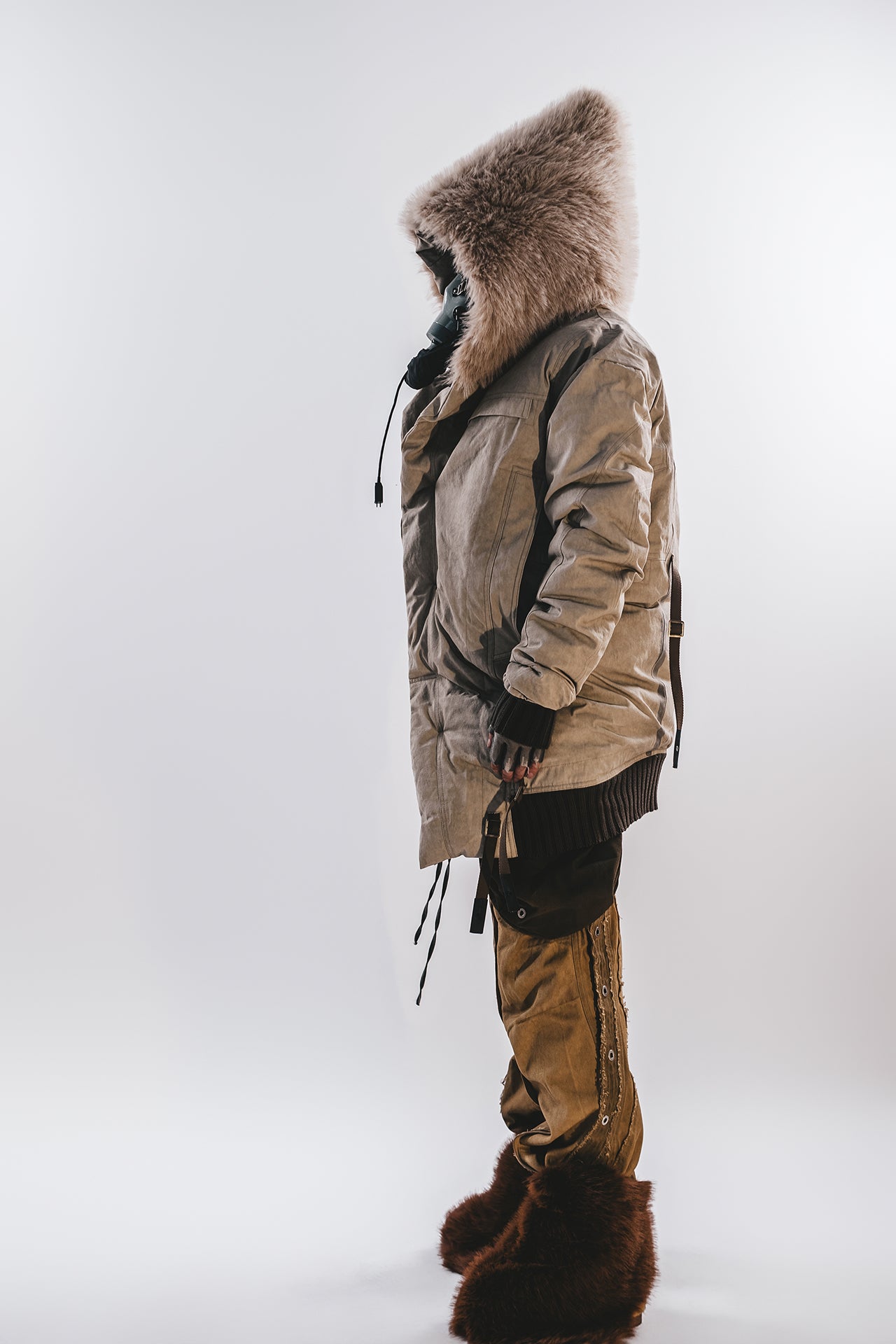 DRKLEI GLACIER HOODED SNOW PARKA