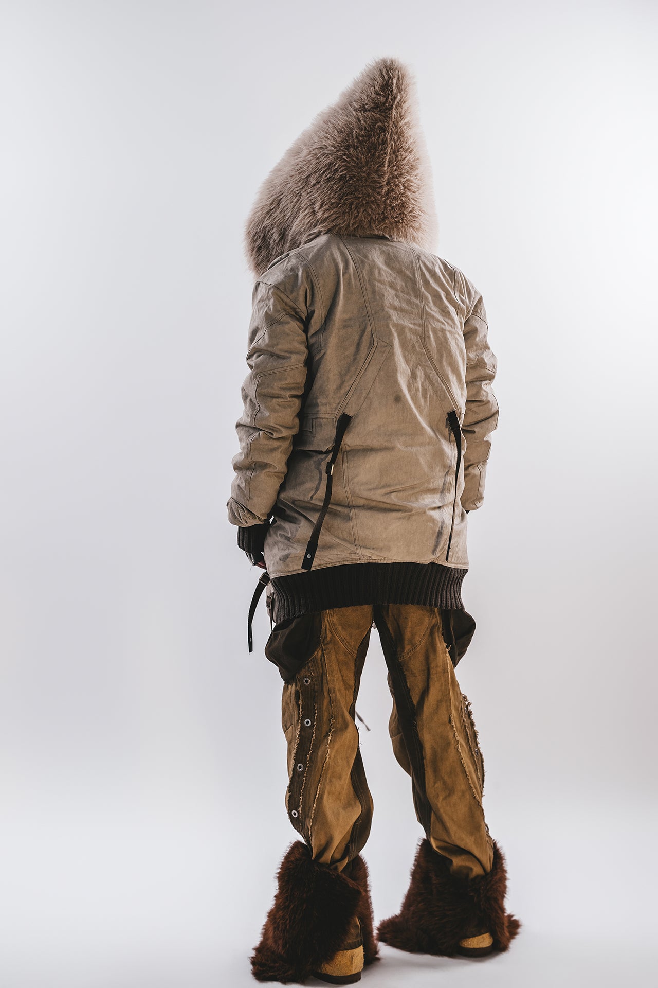 DRKLEI GLACIER HOODED SNOW PARKA