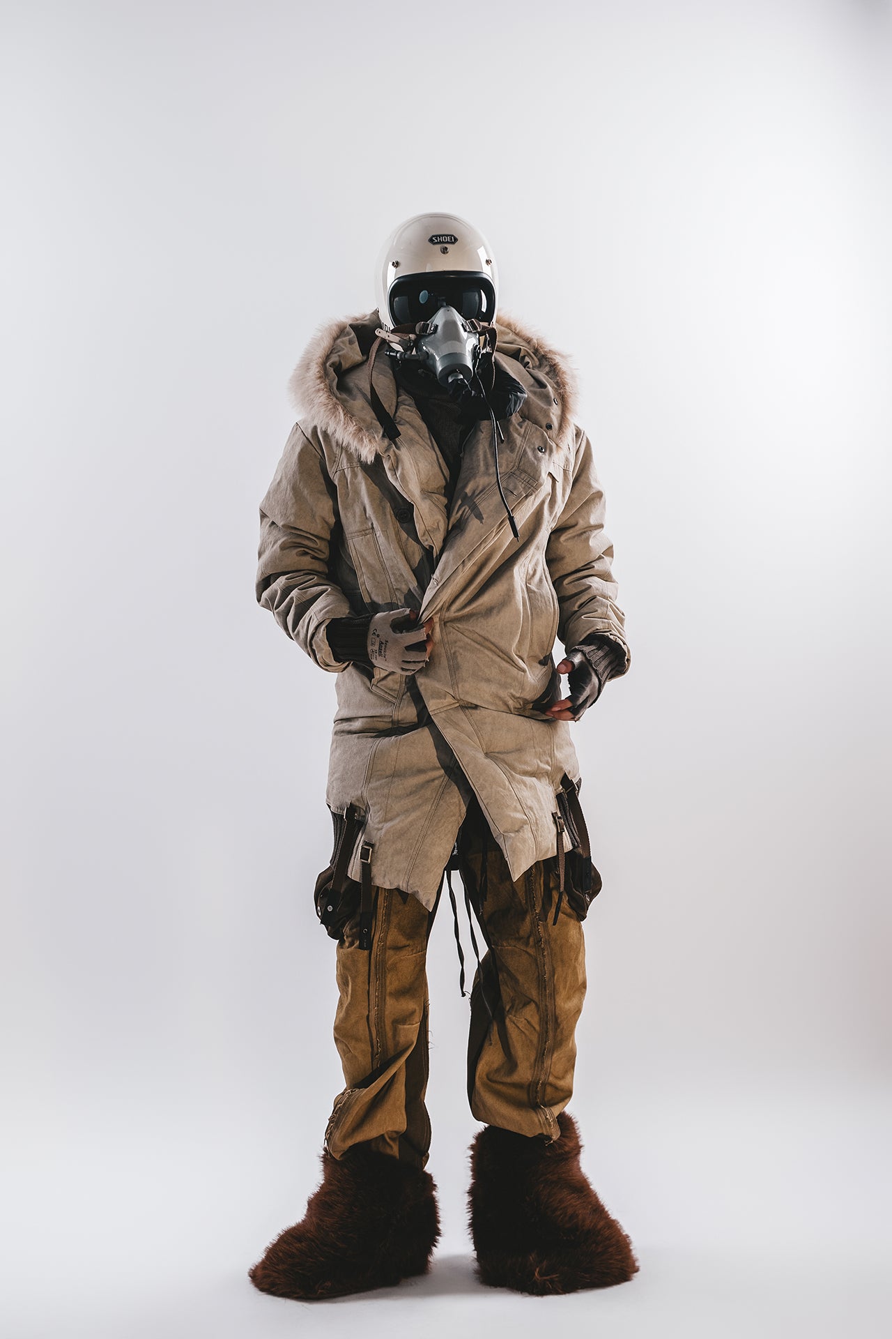 DRKLEI GLACIER HOODED SNOW PARKA