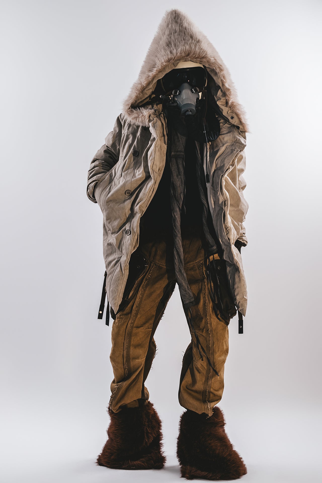 DRKLEI GLACIER HOODED SNOW PARKA