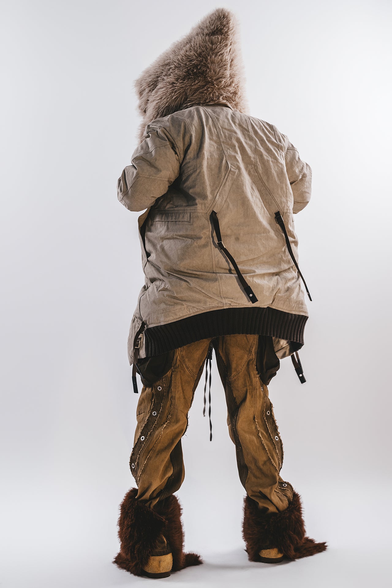 DRKLEI GLACIER HOODED SNOW PARKA