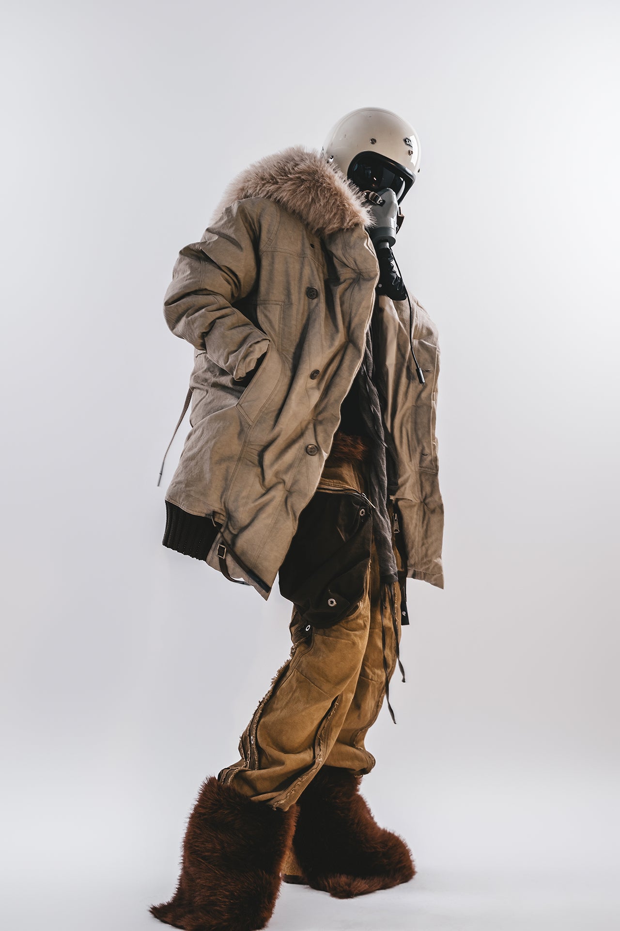 DRKLEI GLACIER HOODED SNOW PARKA