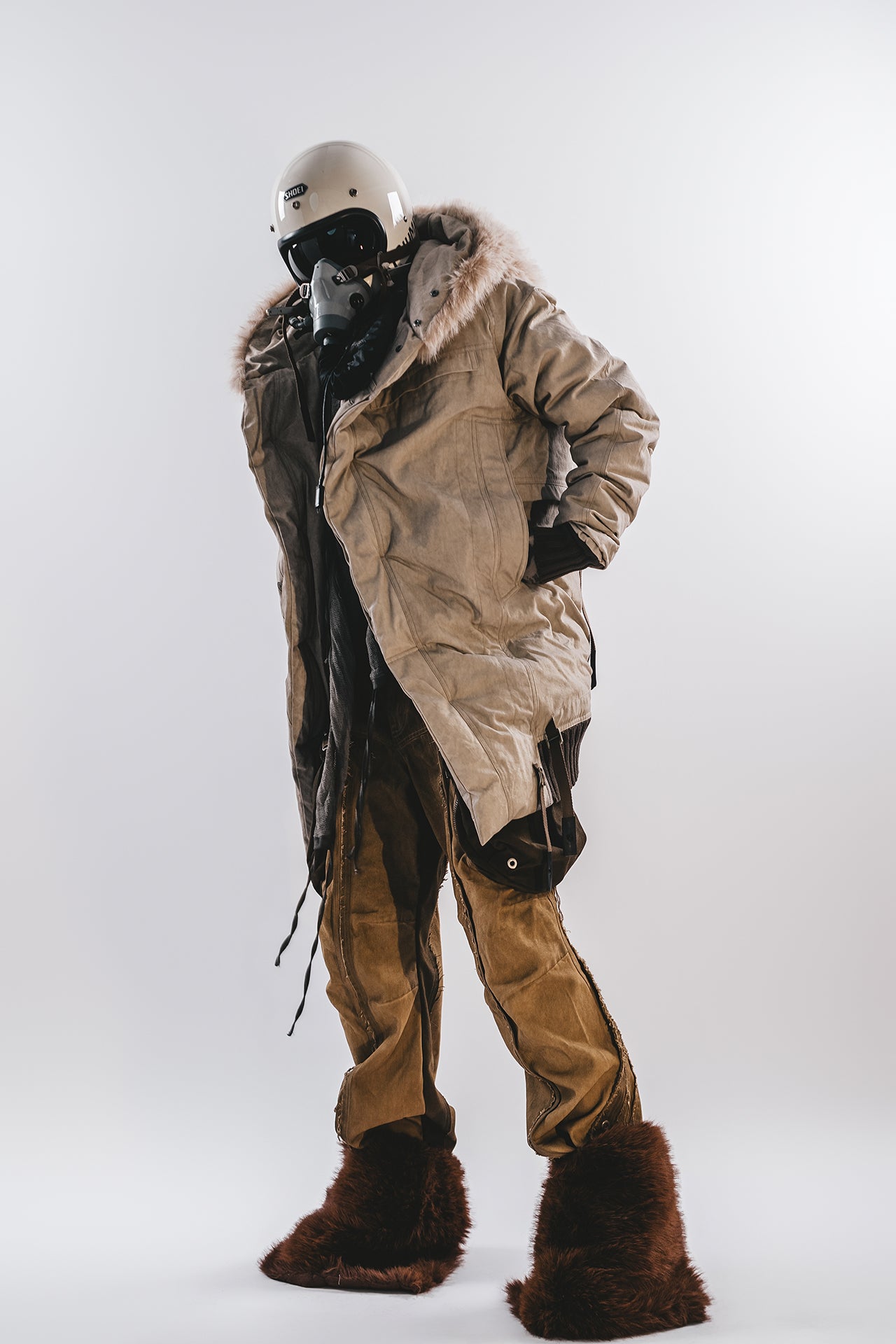 DRKLEI GLACIER HOODED SNOW PARKA