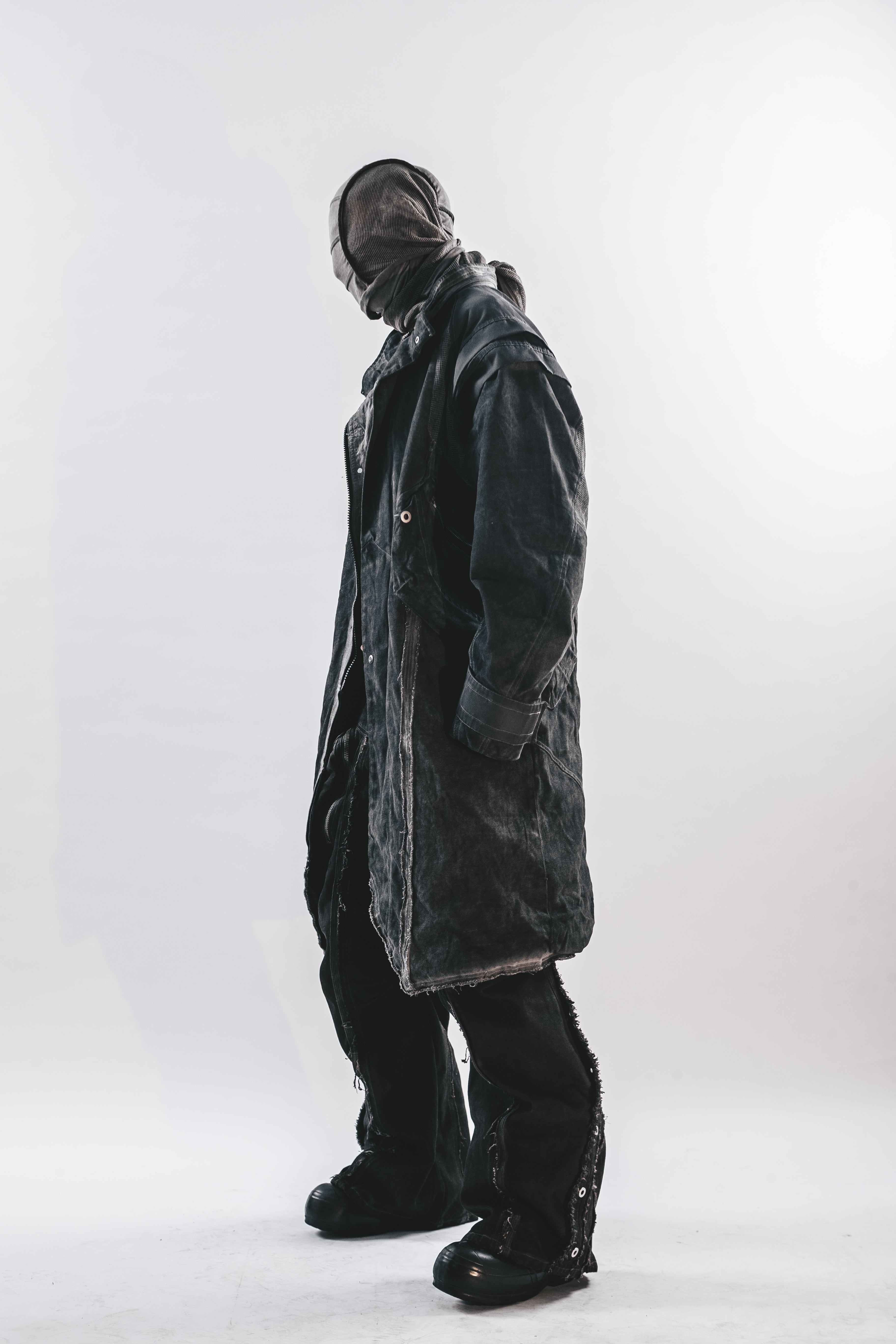 DRKLEI BUTCHER DYE LONG JACKET