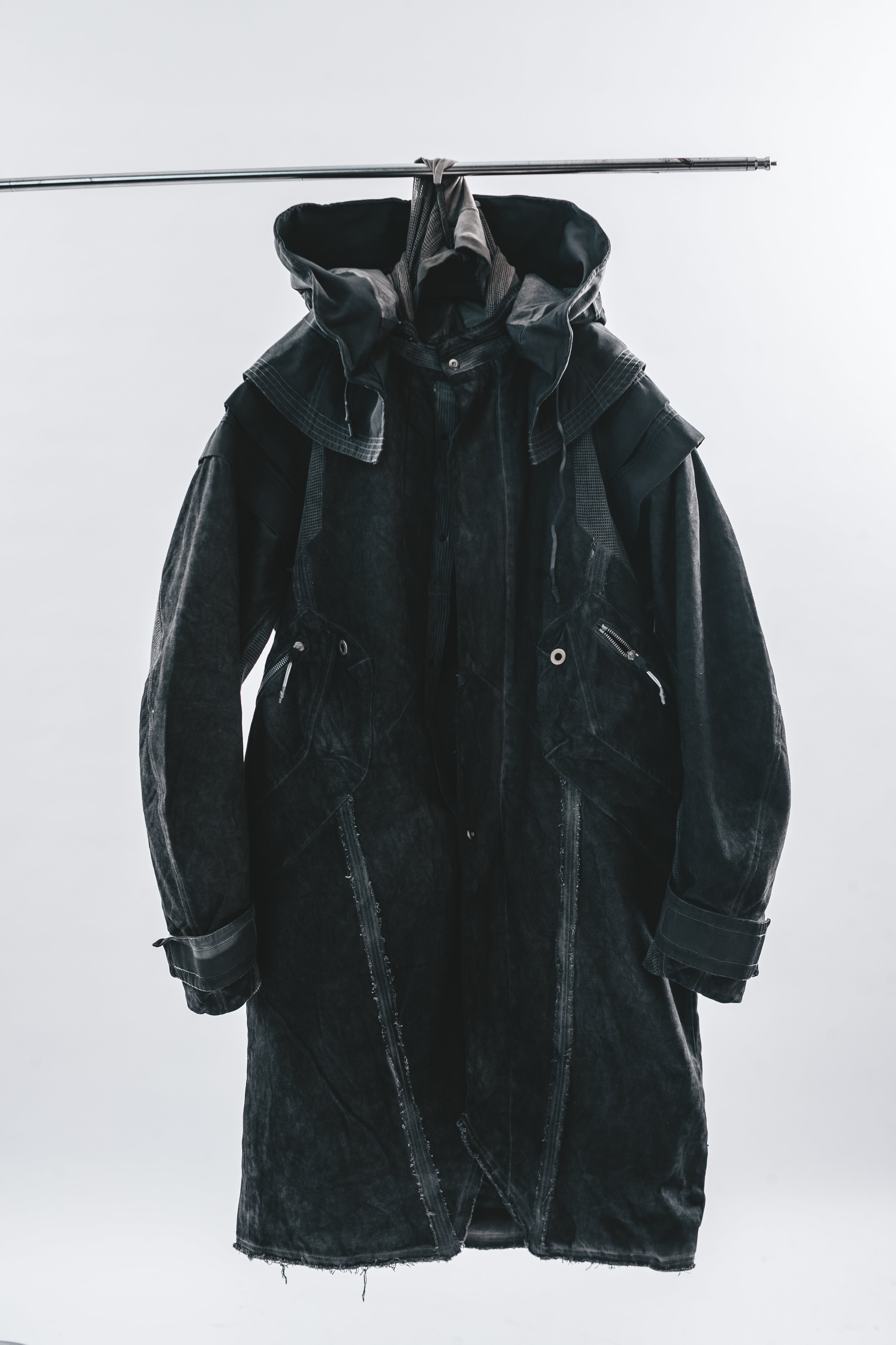 DRKLEI BUTCHER DYE LONG JACKET
